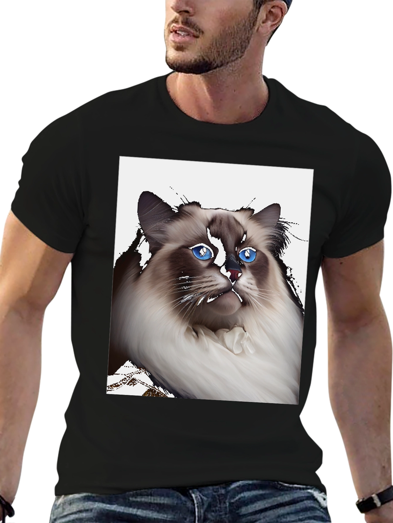 Ragdoll Cat T-Shirt - Unique Graphic Tee