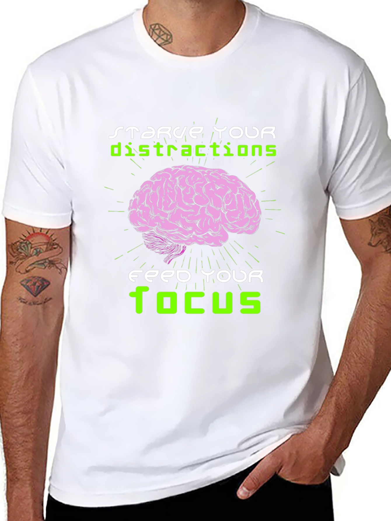Starve Distractions Feed Your Focus T-Shirt
