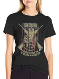 Gun Control Humor T-Shirt