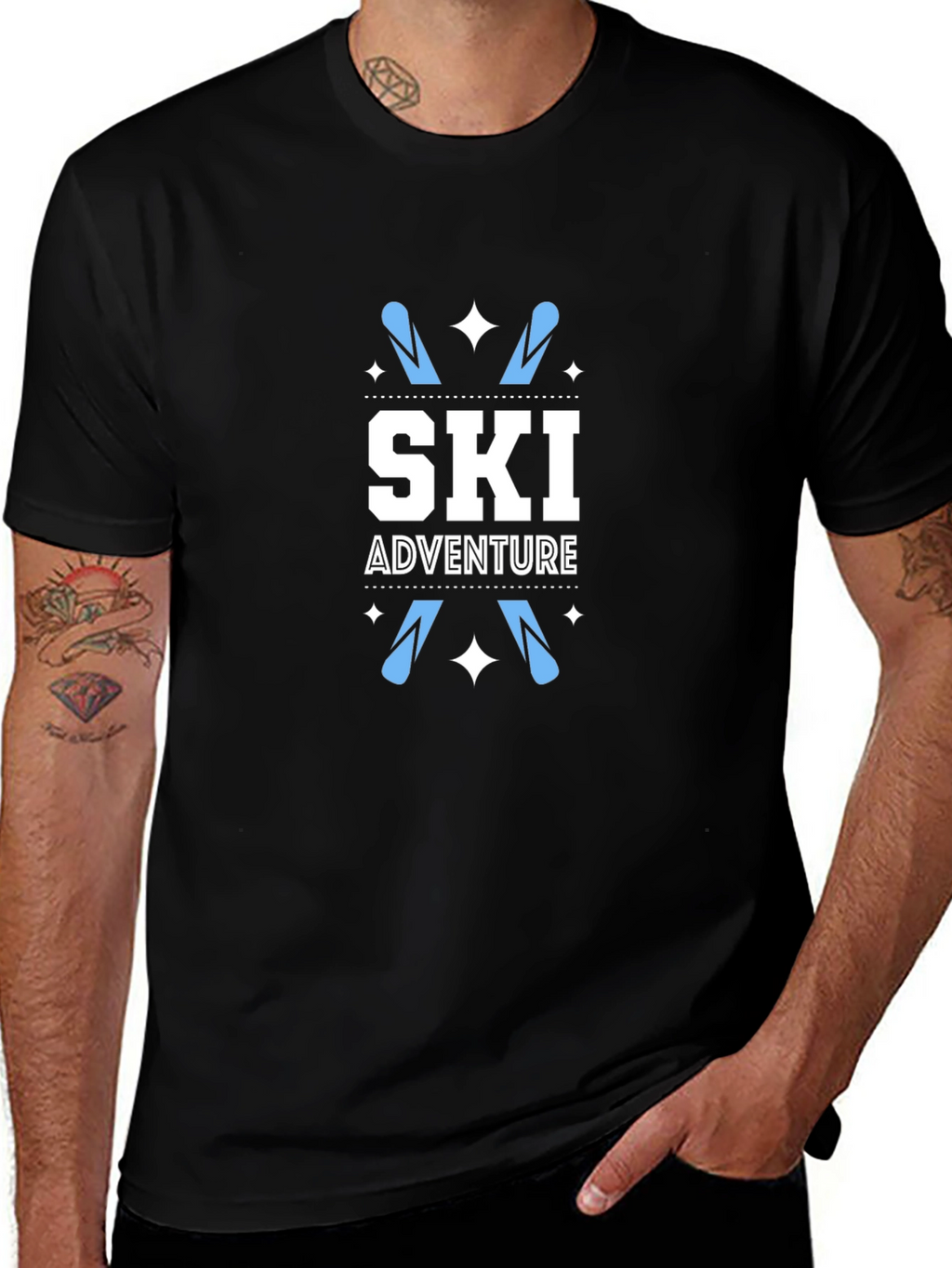Ski Adventure Graphic Tee