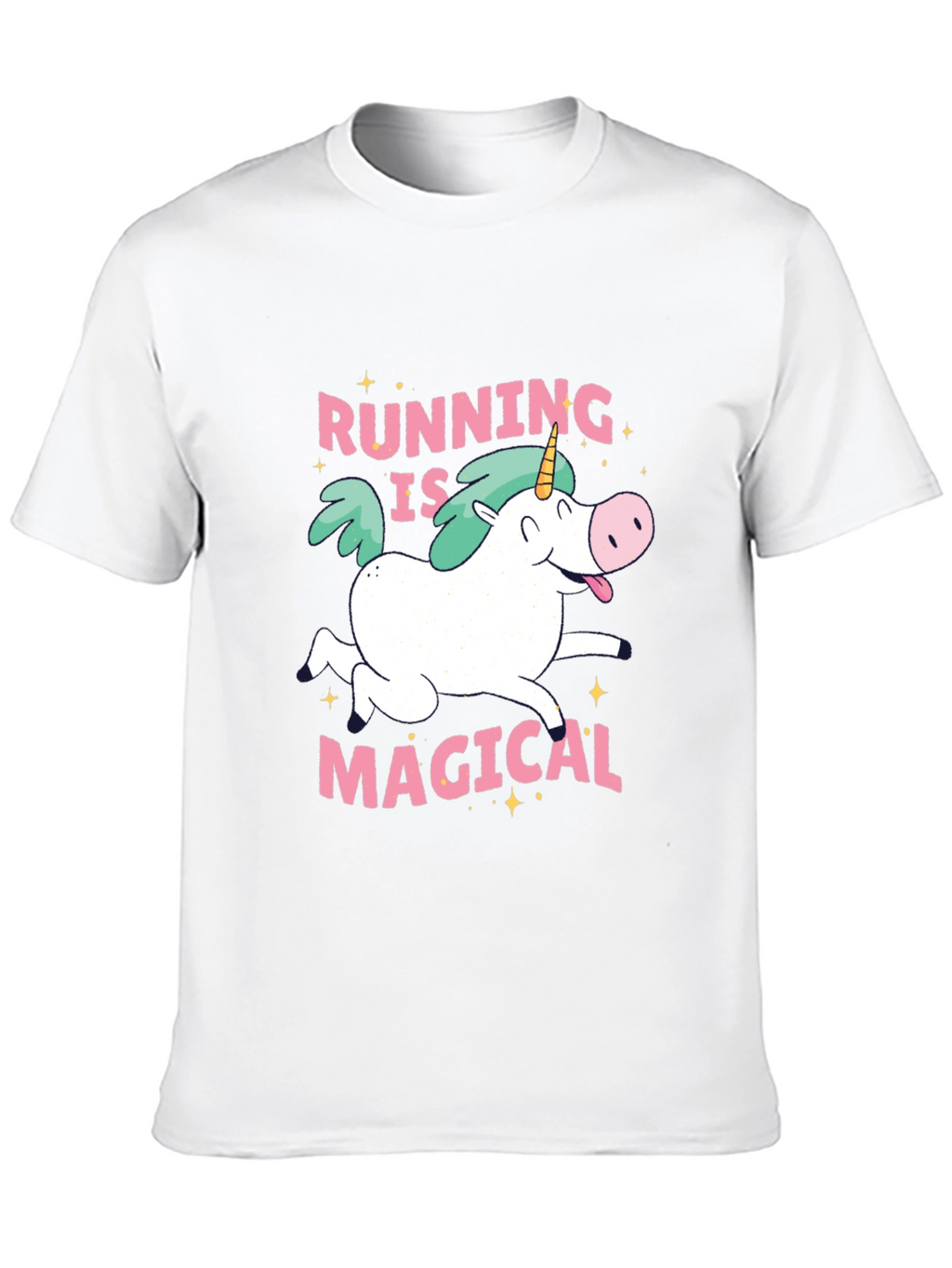 Running is Magical Unicorn T-Shirt