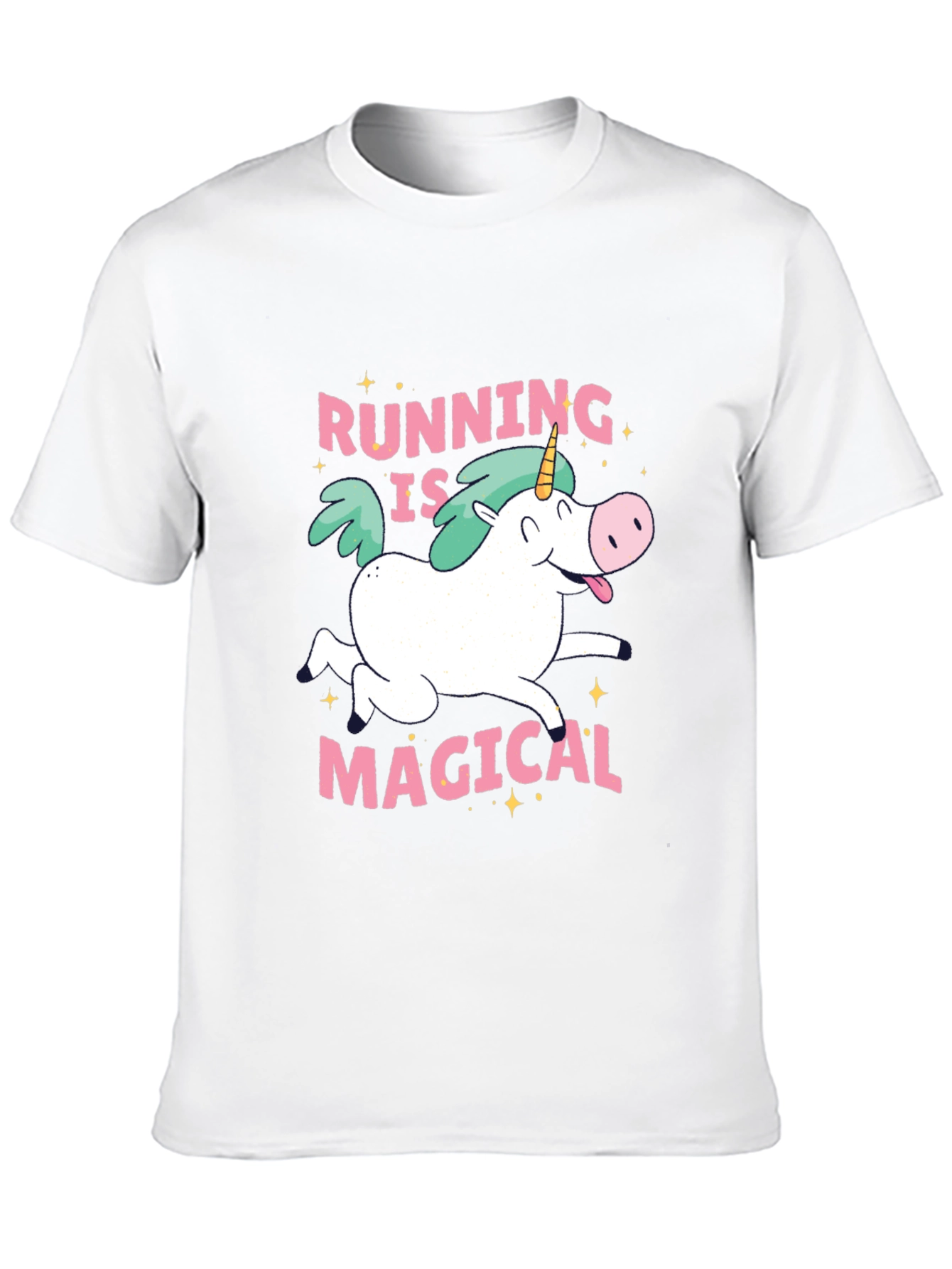 Running is Magical Unicorn T-Shirt