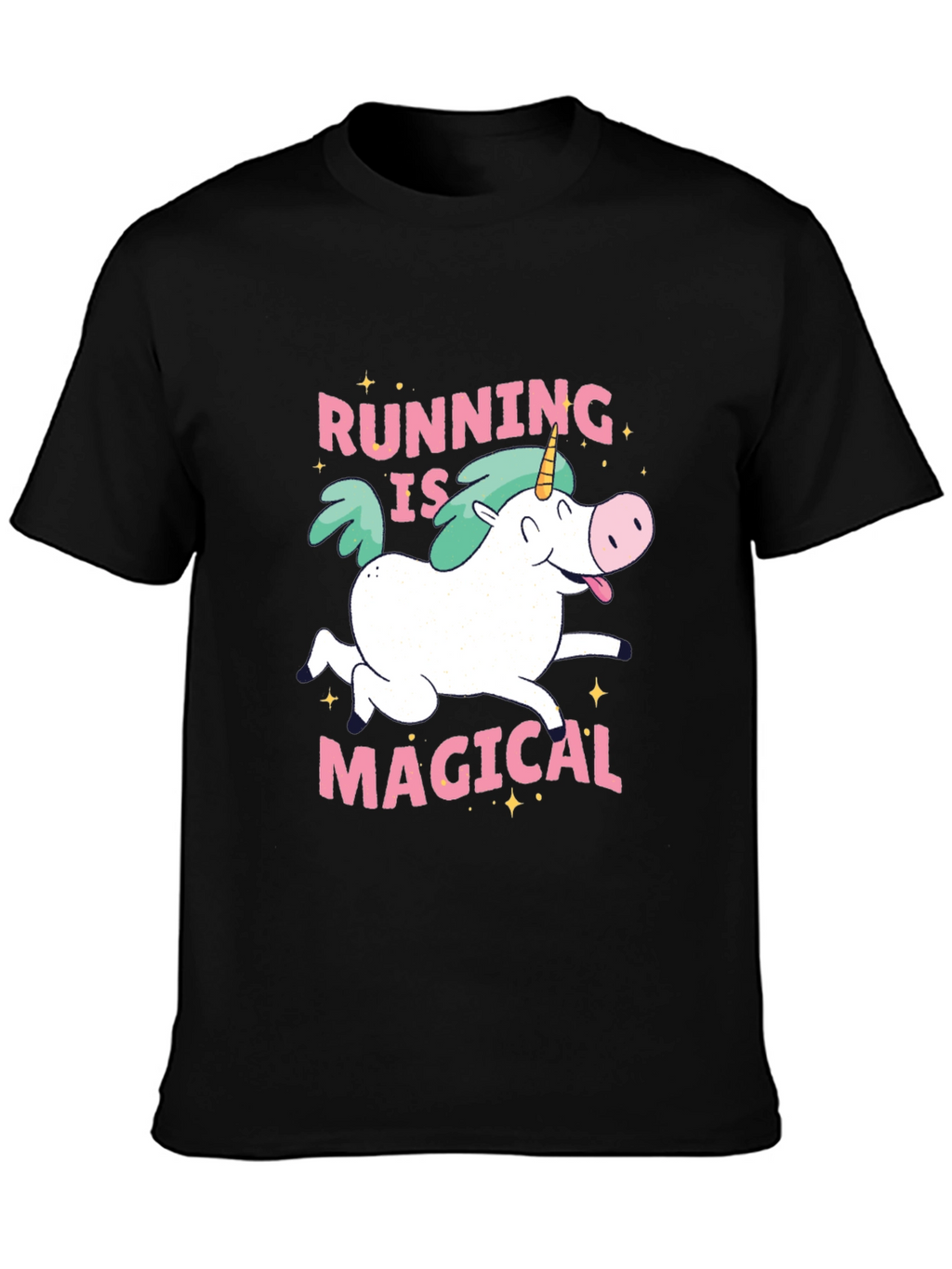Running is Magical Unicorn T-Shirt
