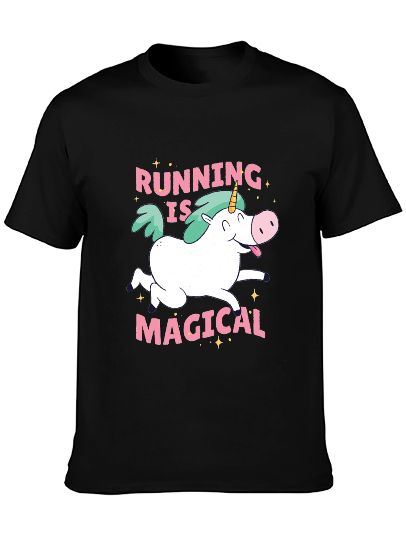 Running is Magical Unicorn T-Shirt