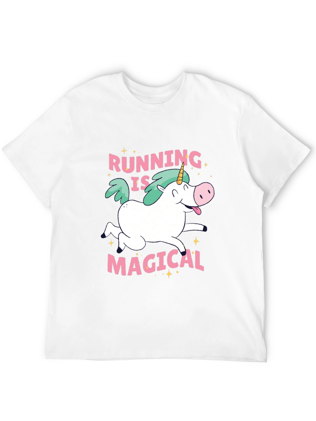 Running is Magical Unicorn T-Shirt