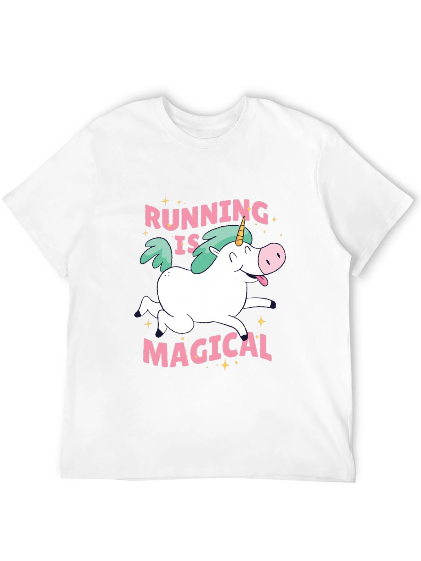 Running is Magical Unicorn T-Shirt