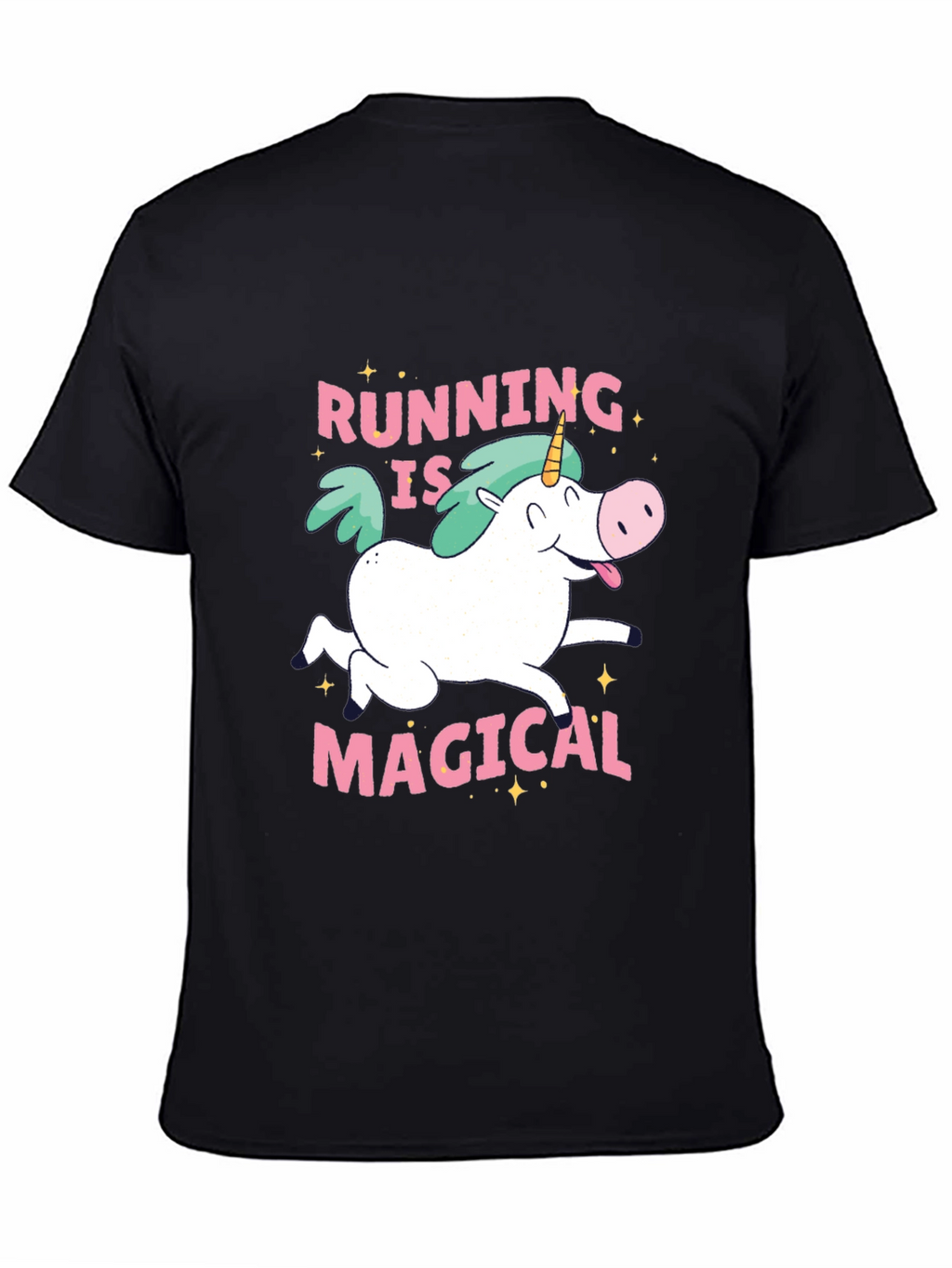 Running is Magical Unicorn T-Shirt