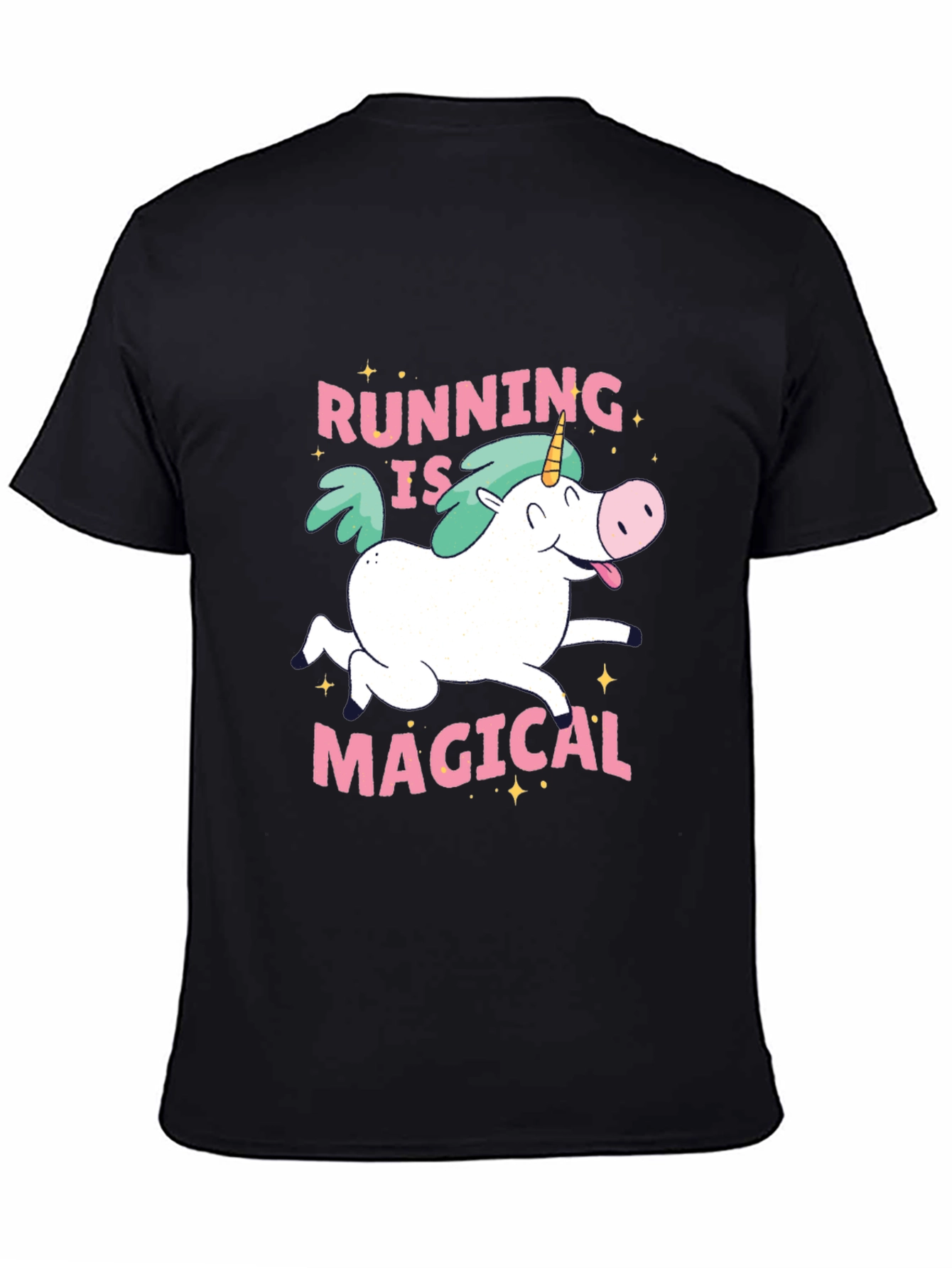 Running is Magical Unicorn T-Shirt