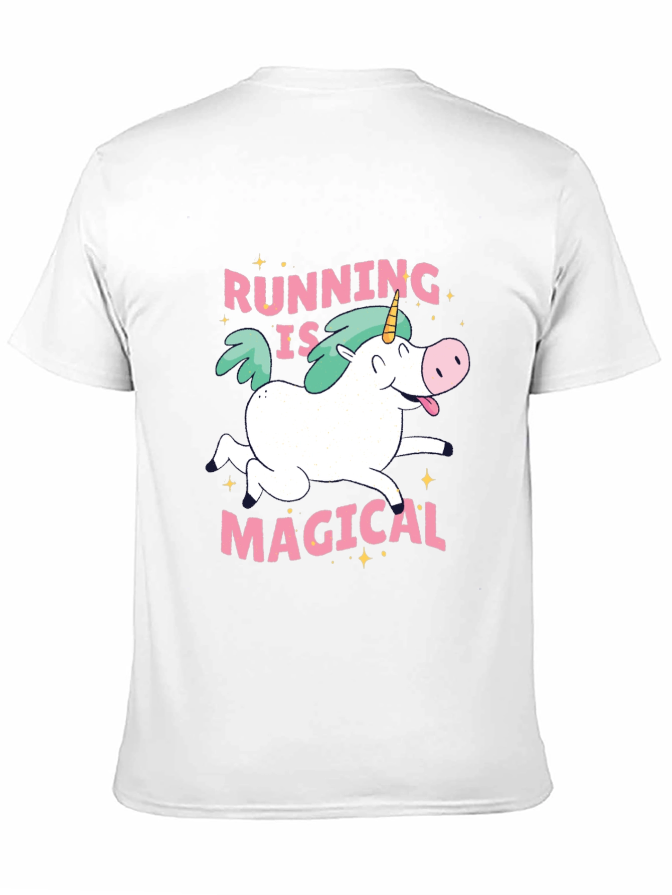 Running is Magical Unicorn T-Shirt