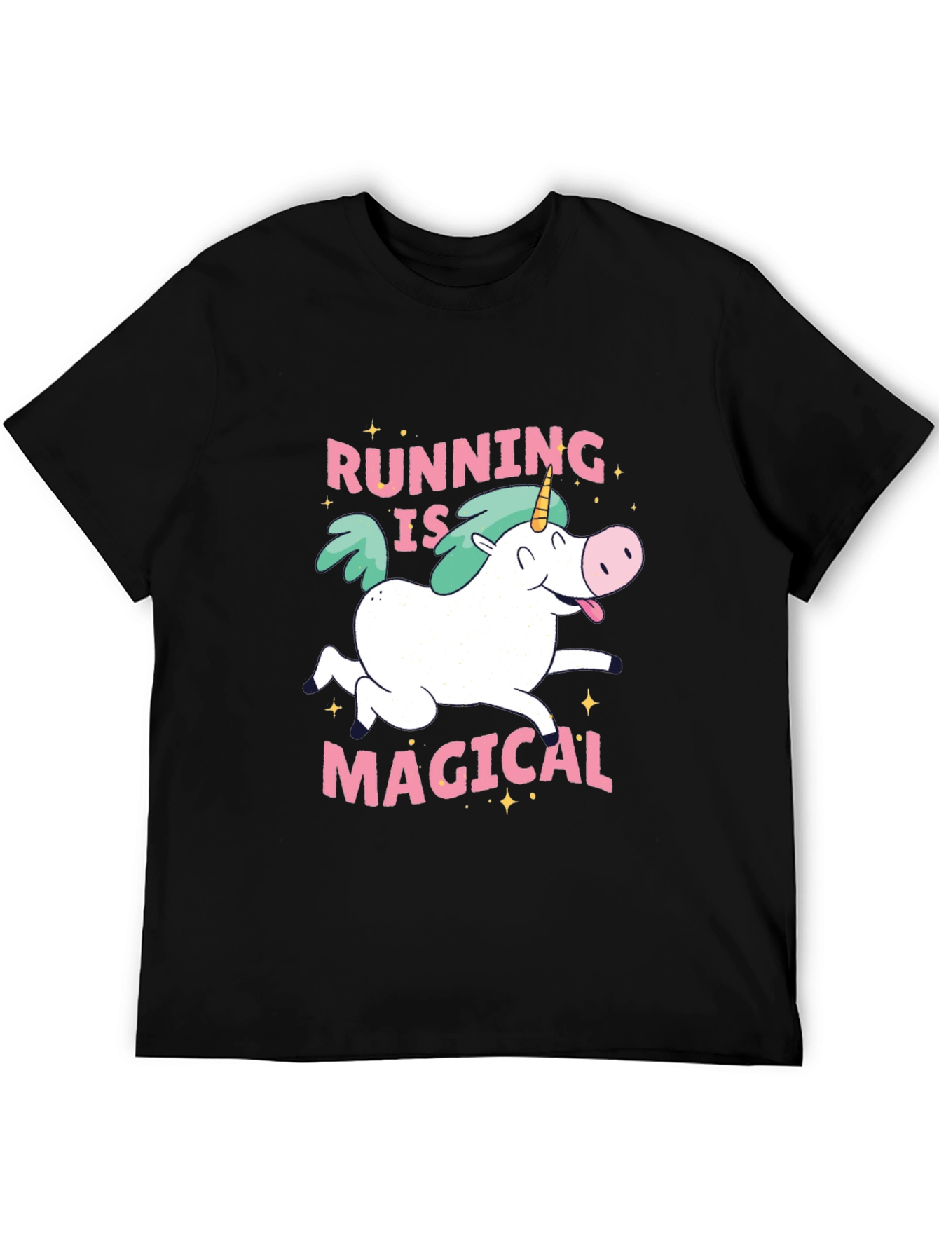 Running is Magical Unicorn T-Shirt