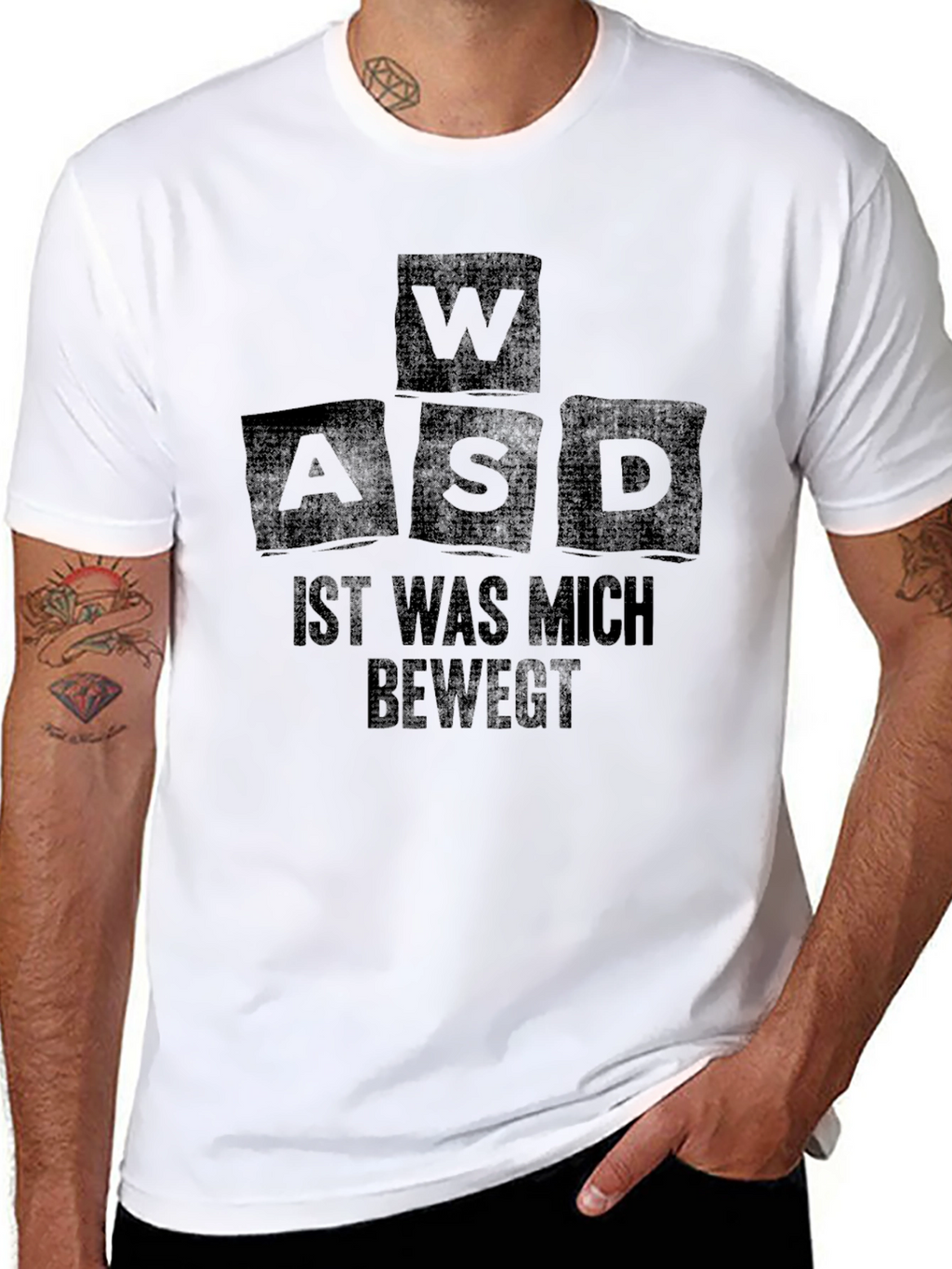 WASD Gaming T-Shirt - Black