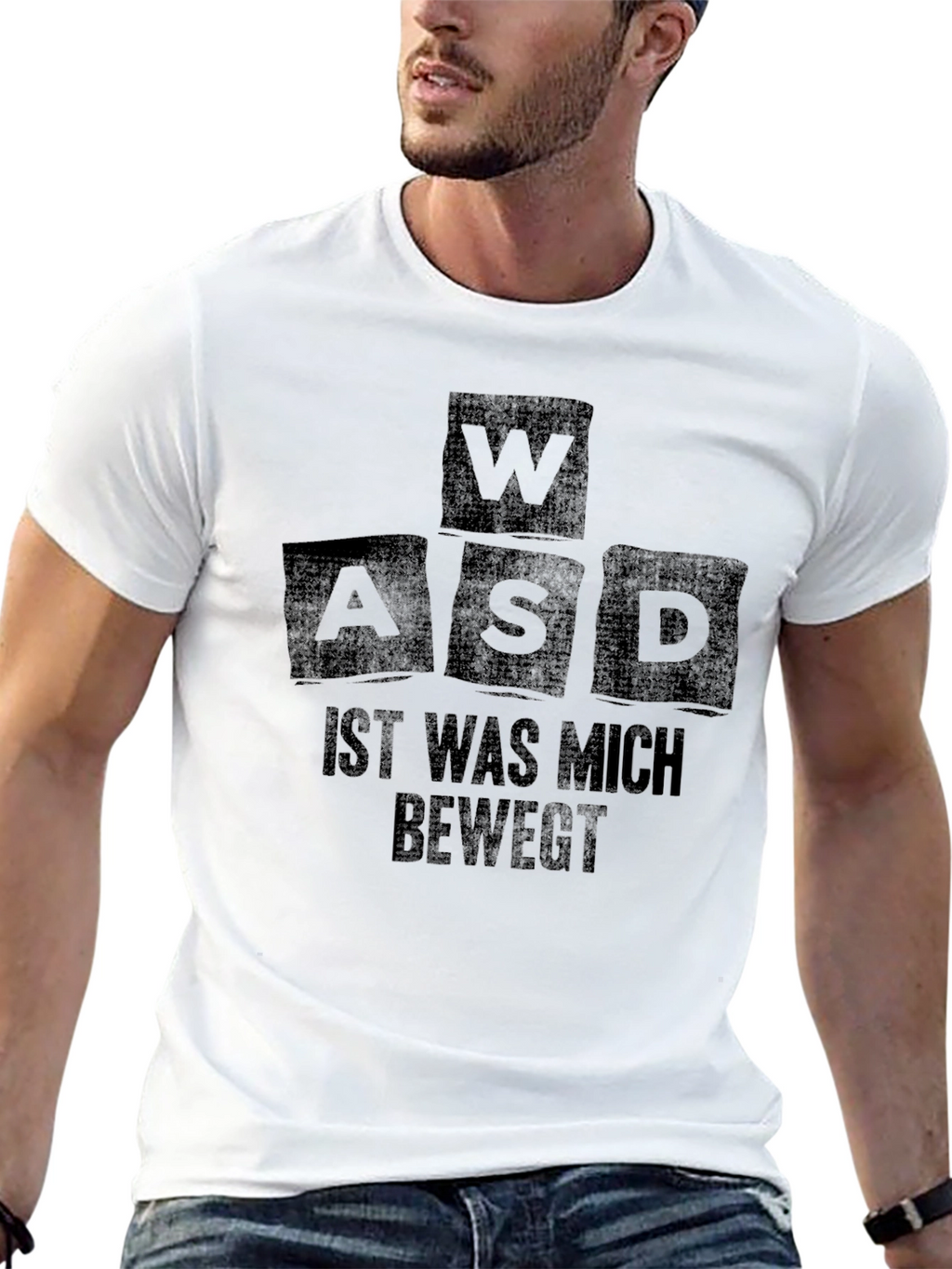 WASD Gaming T-Shirt - Black