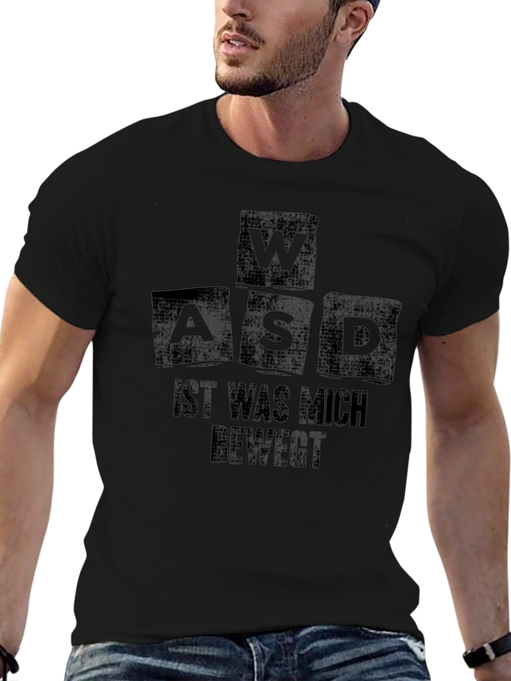 WASD Gaming T-Shirt - Black