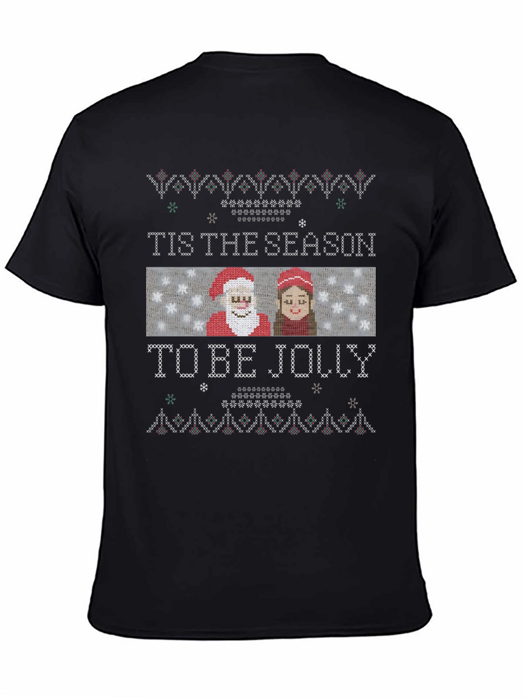 Tis The Season To Be Jolly Christmas Graphic Tee