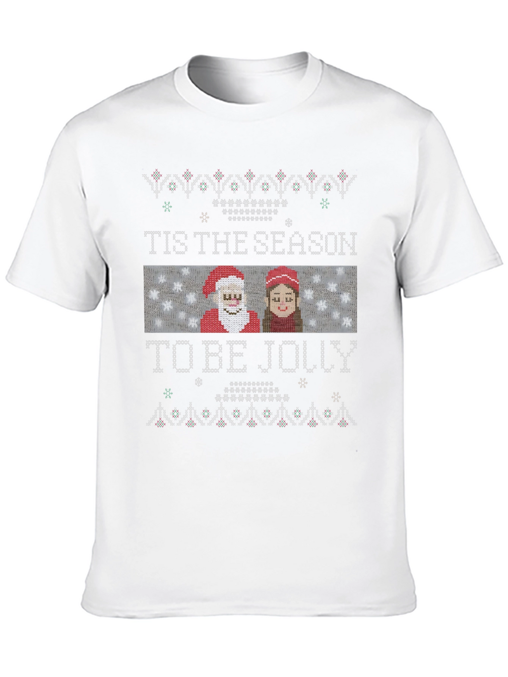 Tis The Season To Be Jolly Christmas Graphic Tee