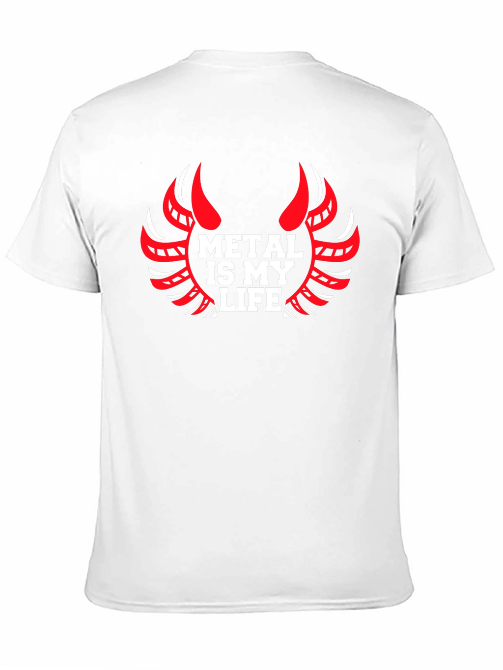 Metal is My Life Graphic Tee - Black
