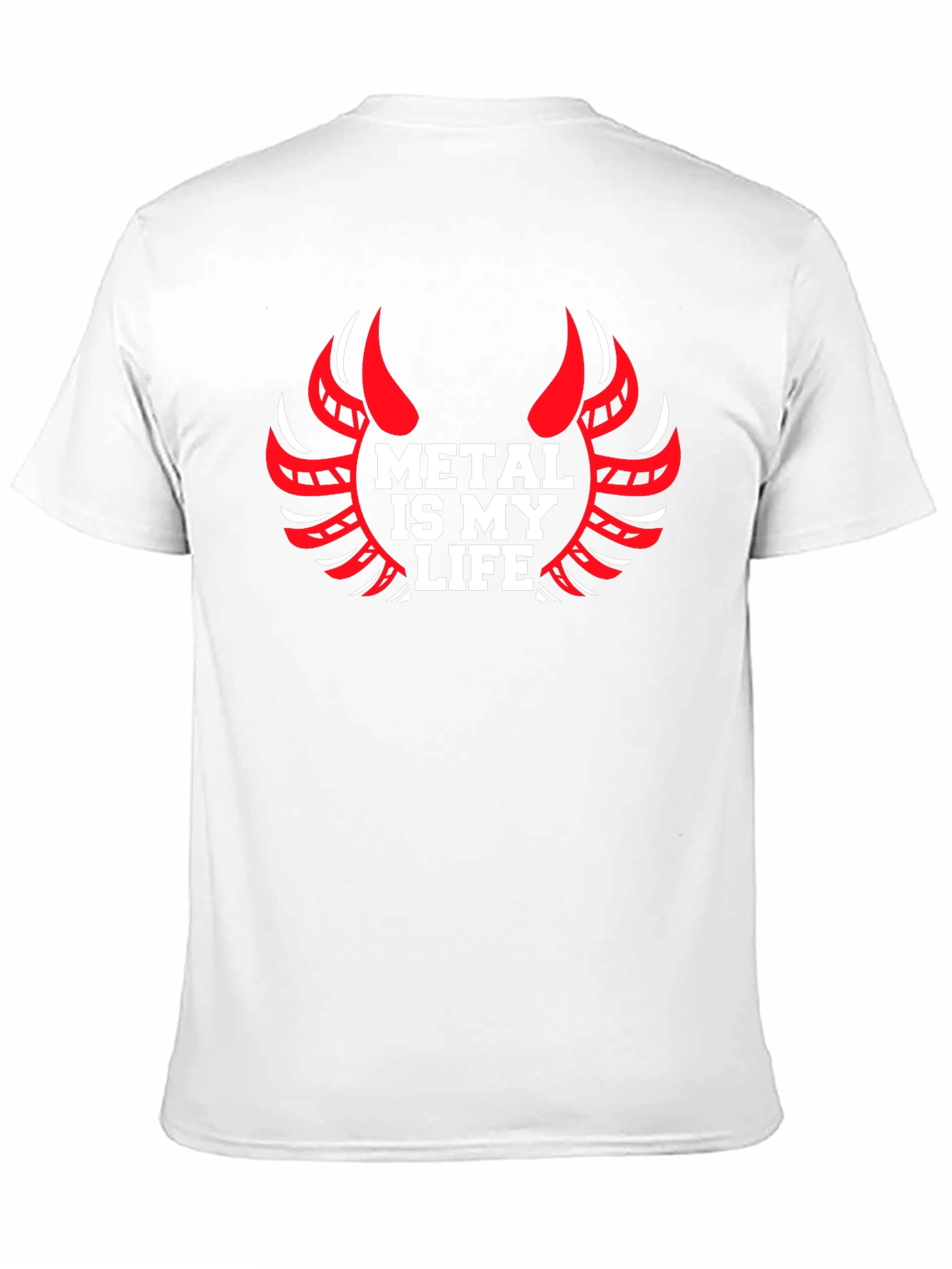 Metal is My Life Graphic Tee - Black