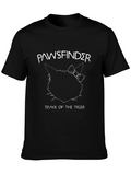 Pawsfinder Track of the Tiger Black T-Shirt