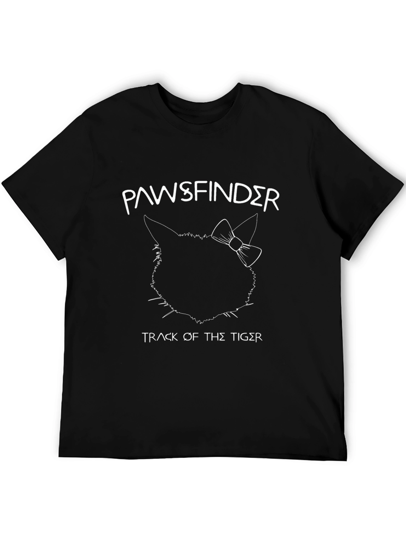 Pawsfinder Track of the Tiger Black T-Shirt