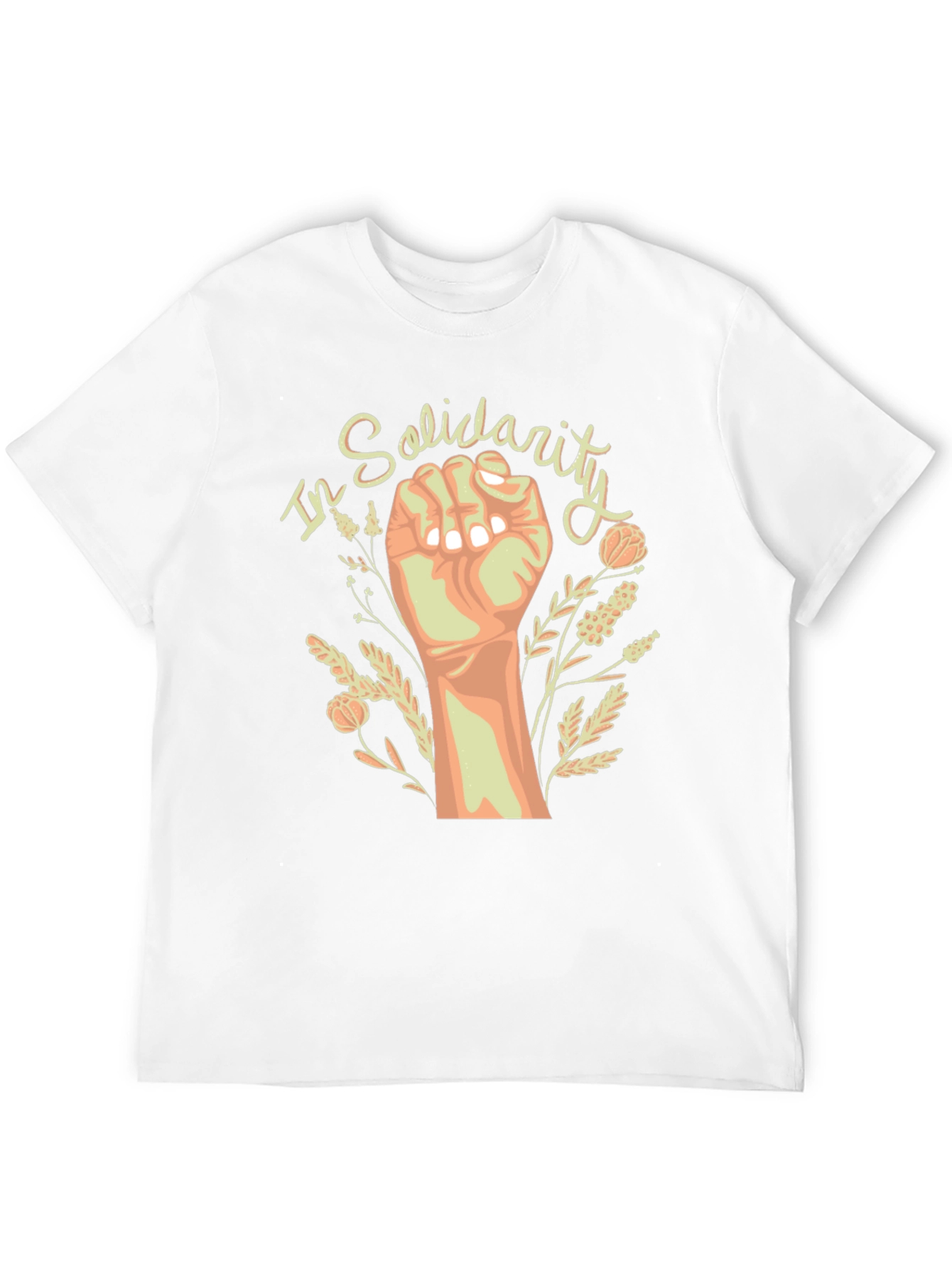 Solidarity Fist Graphic Tee