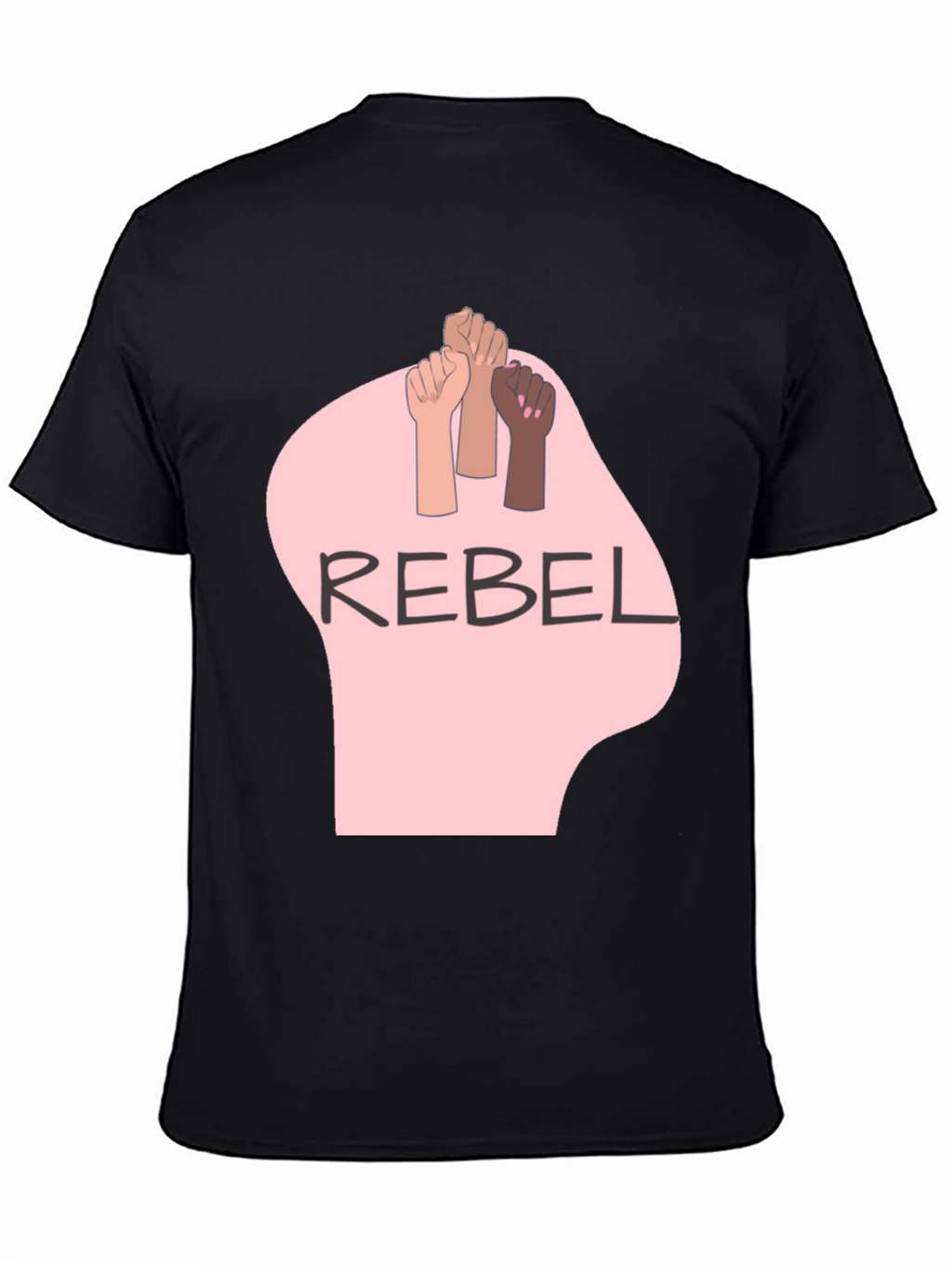 Rebel Graphic Tee - Fist Power T-Shirt