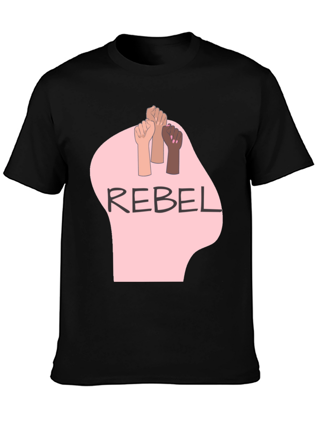 Rebel Graphic Tee - Fist Power T-Shirt
