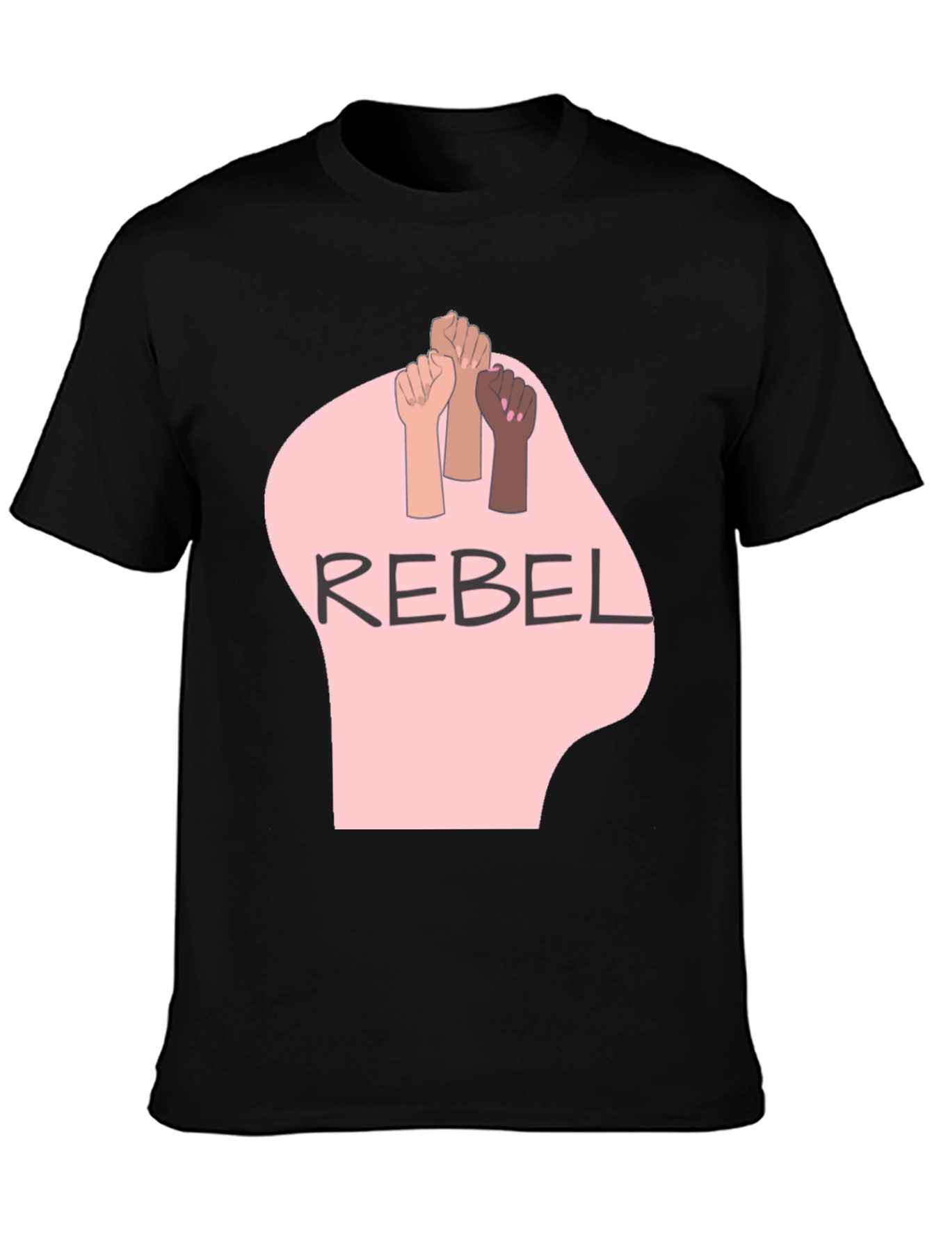 Rebel Graphic Tee - Fist Power T-Shirt
