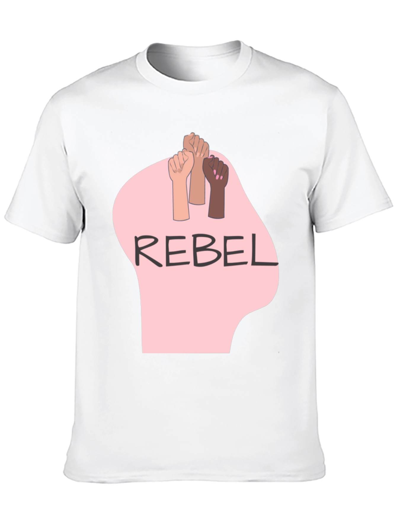 Rebel Graphic Tee - Fist Power T-Shirt