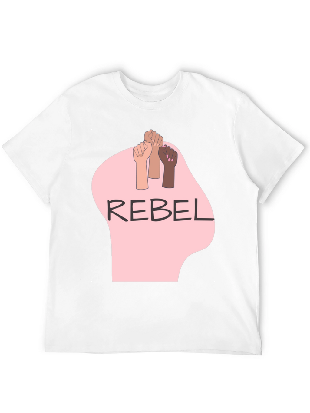 Rebel Graphic Tee - Fist Power T-Shirt
