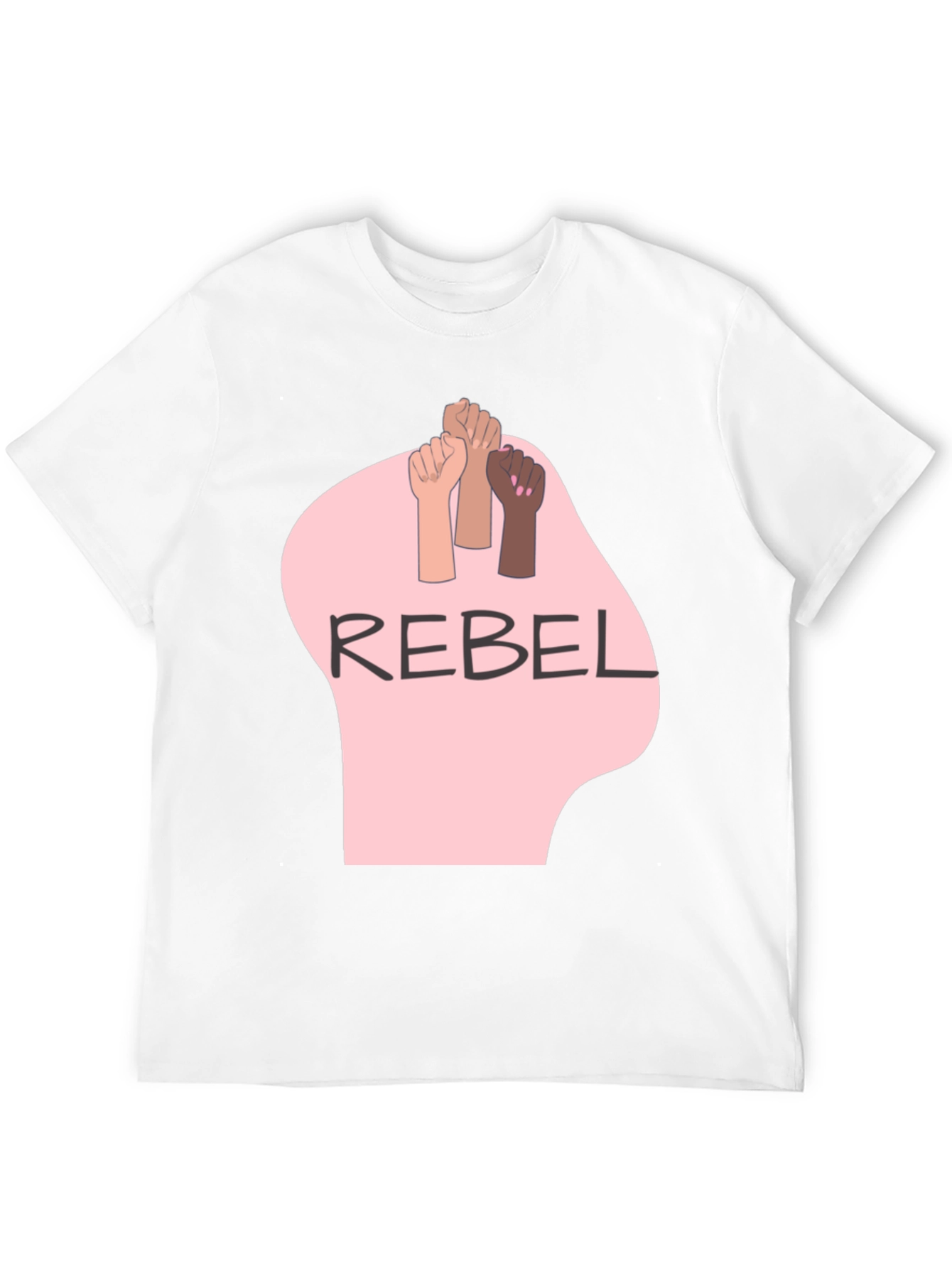 Rebel Graphic Tee - Fist Power T-Shirt