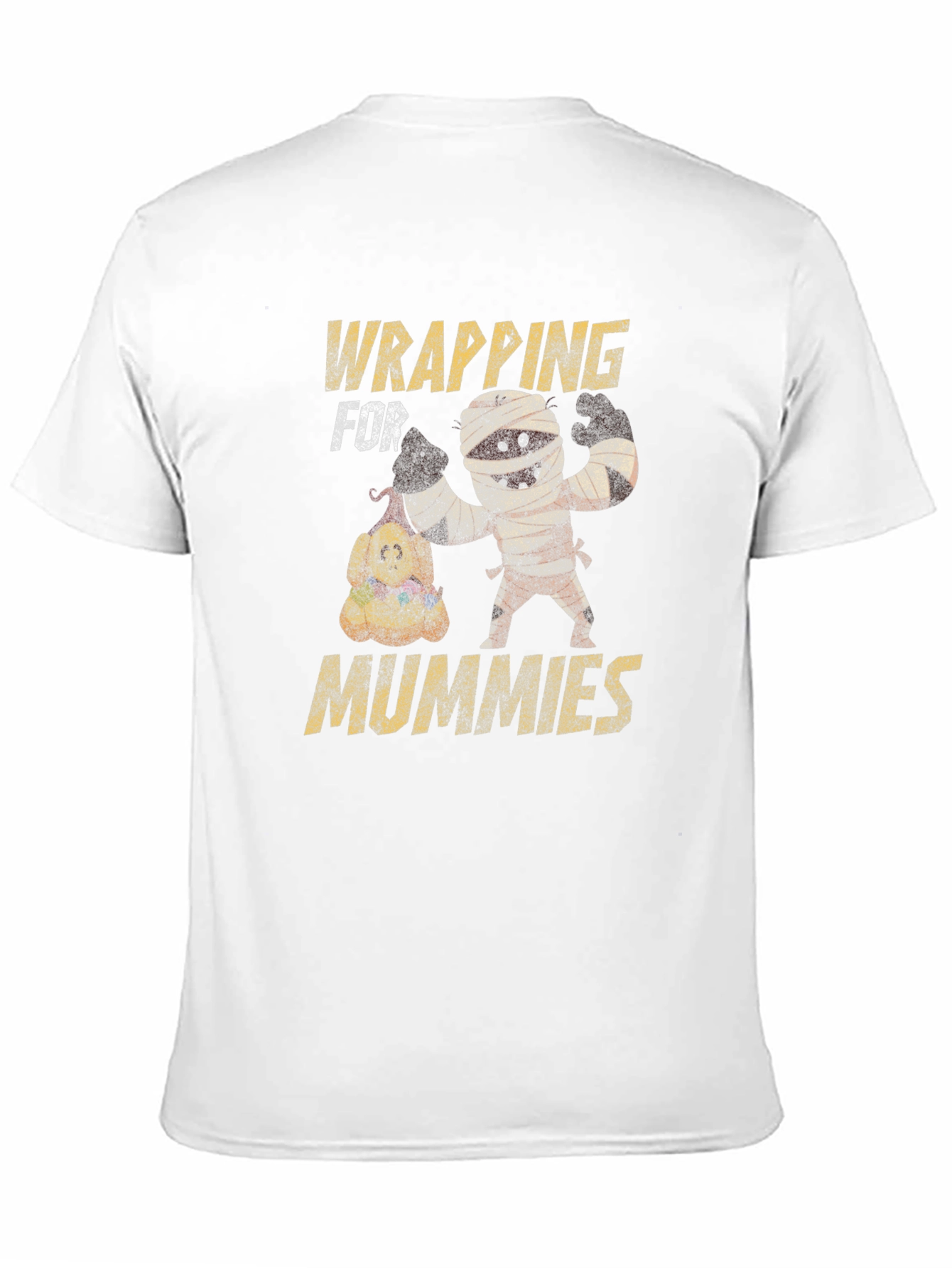 Wrapping for Mummies T-Shirt Funny Halloween