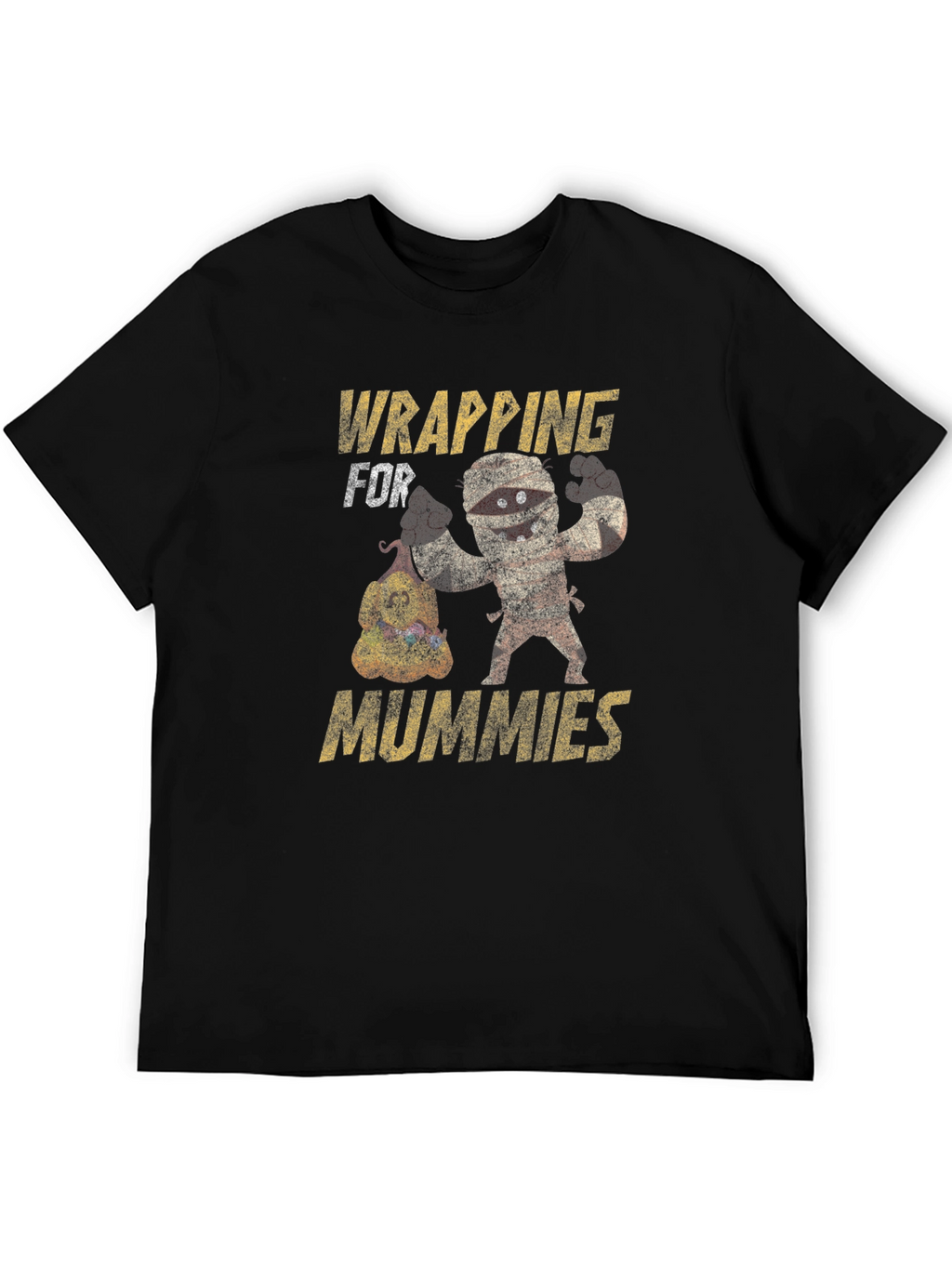Wrapping for Mummies T-Shirt Funny Halloween