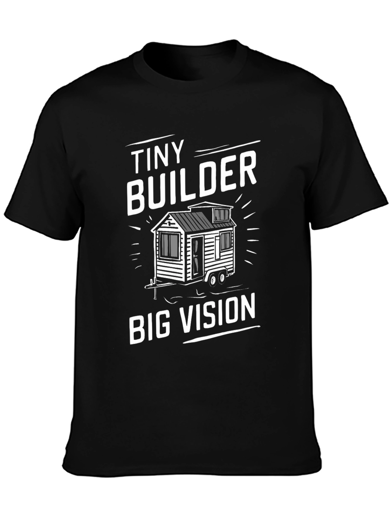 Tiny Builder Big Vision Graphic T-Shirt