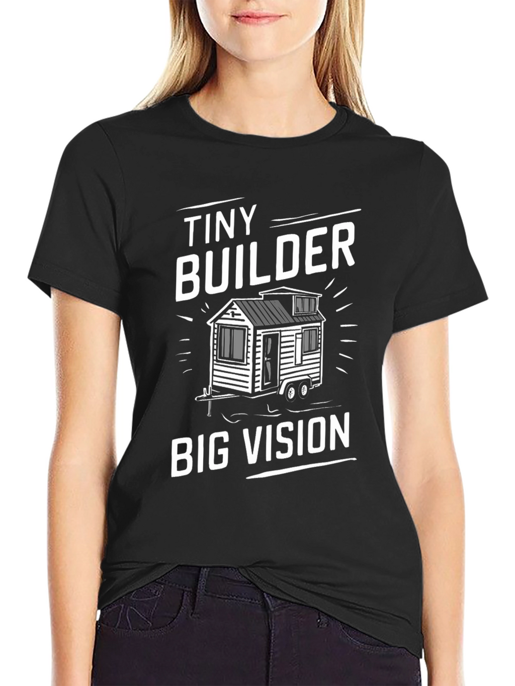 Tiny Builder Big Vision Graphic T-Shirt