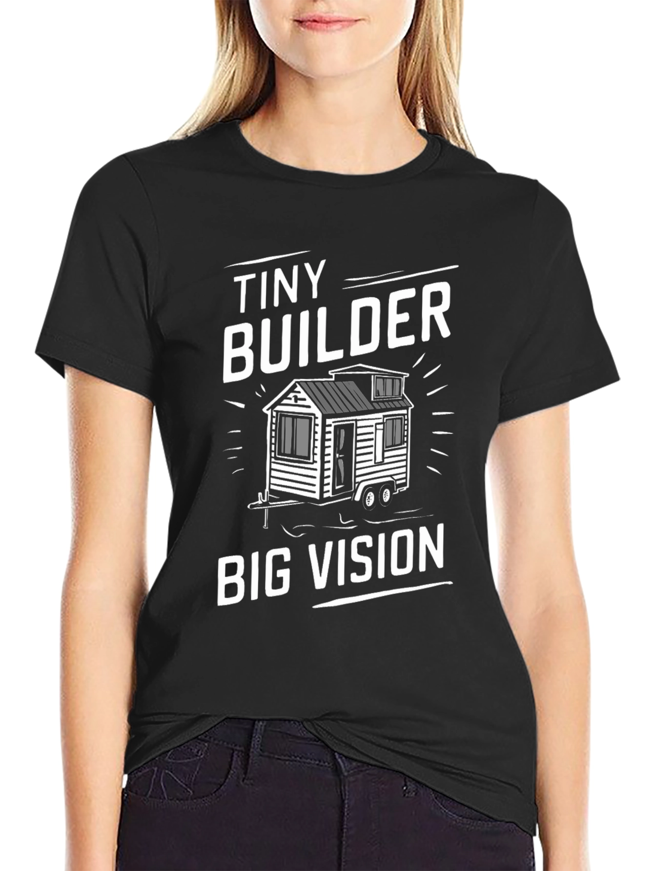 Tiny Builder Big Vision Graphic T-Shirt