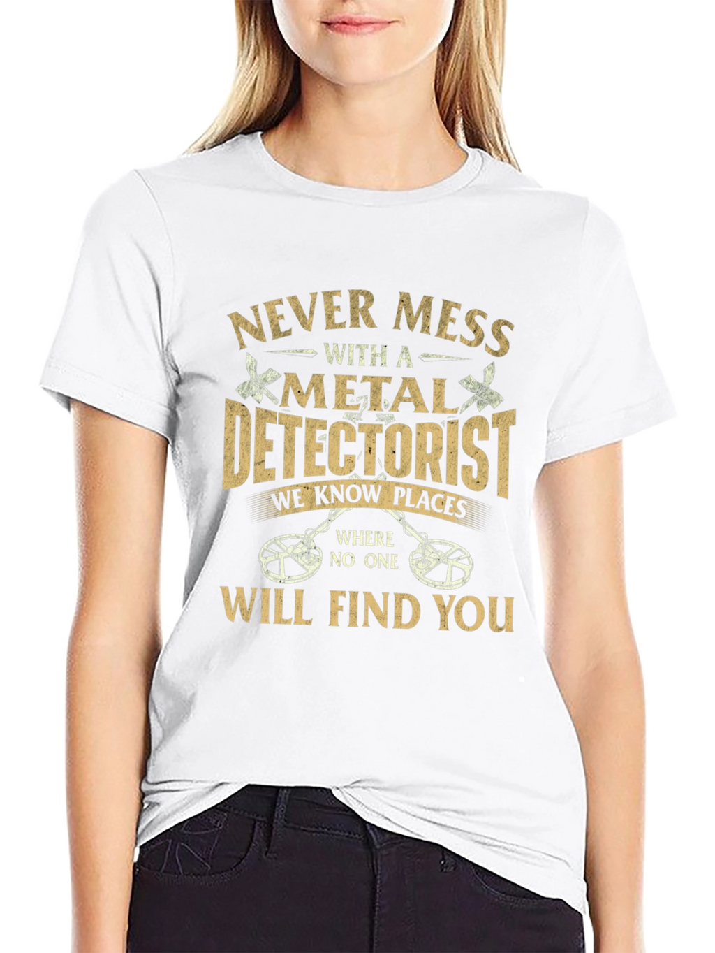 Metal Detectorist Graphic T-Shirt