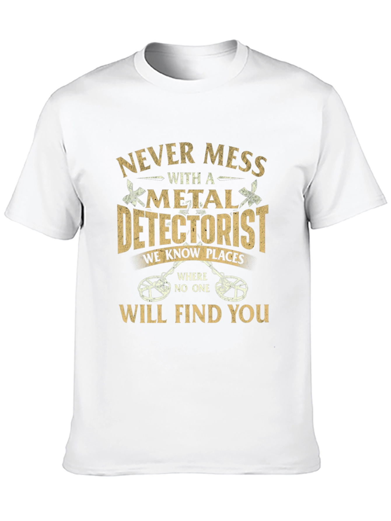 Metal Detectorist Graphic T-Shirt