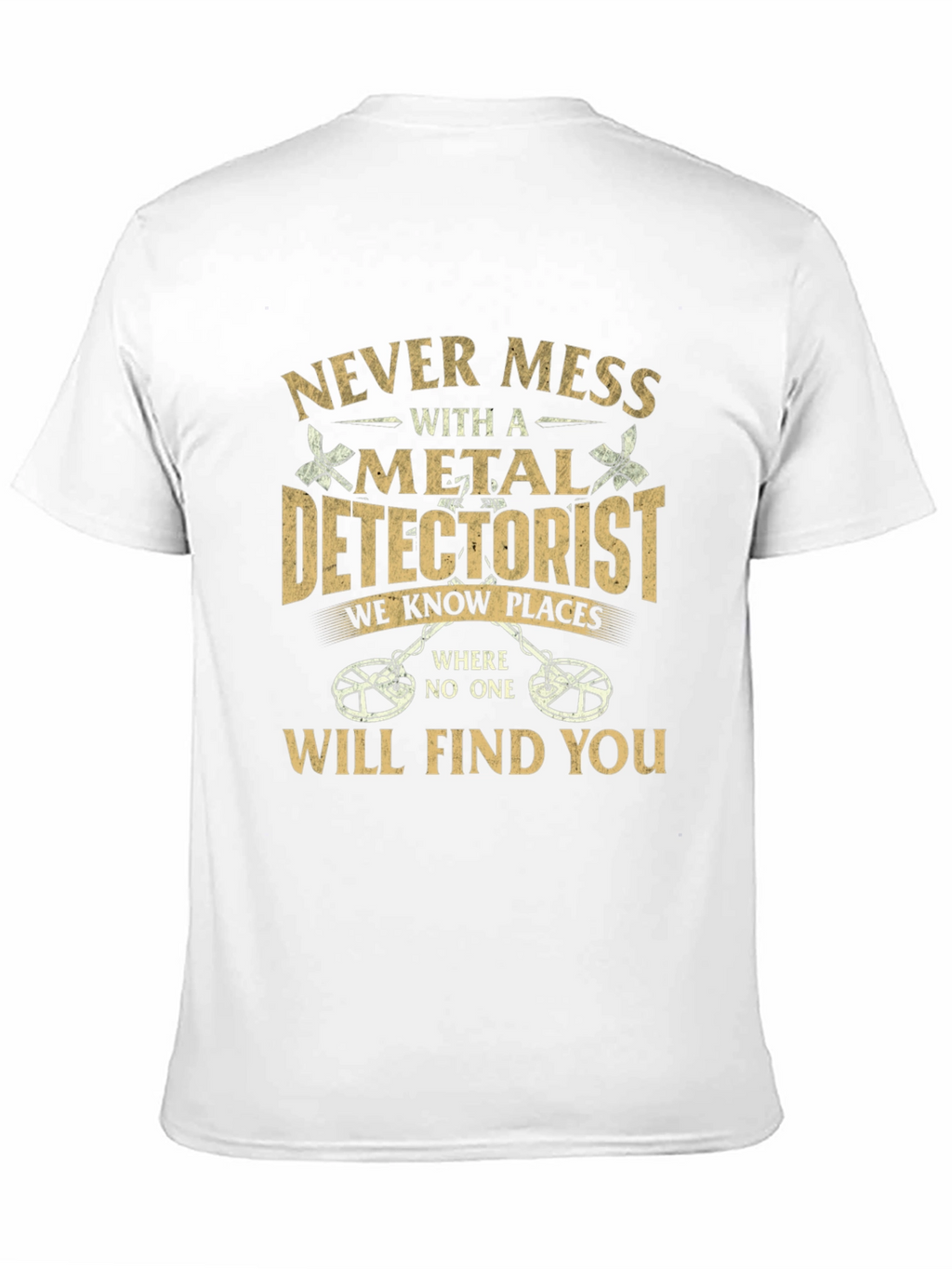 Metal Detectorist Graphic T-Shirt