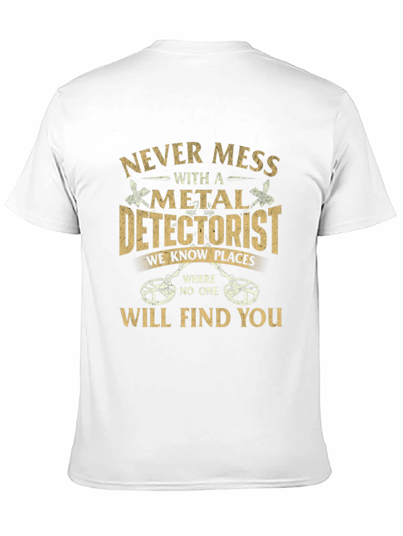 Metal Detectorist Graphic T-Shirt
