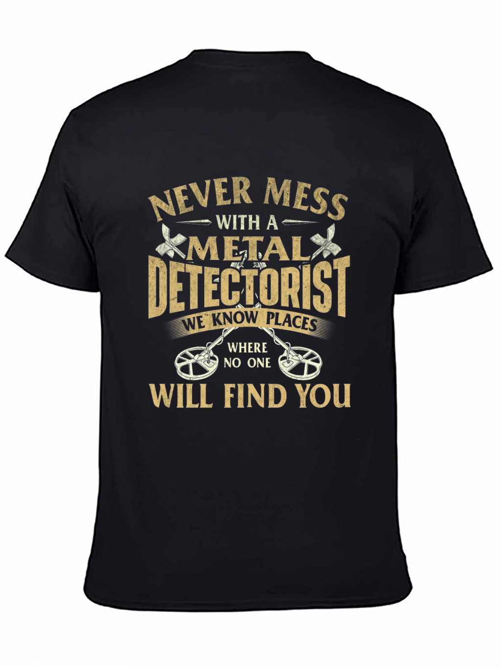 Metal Detectorist Graphic T-Shirt