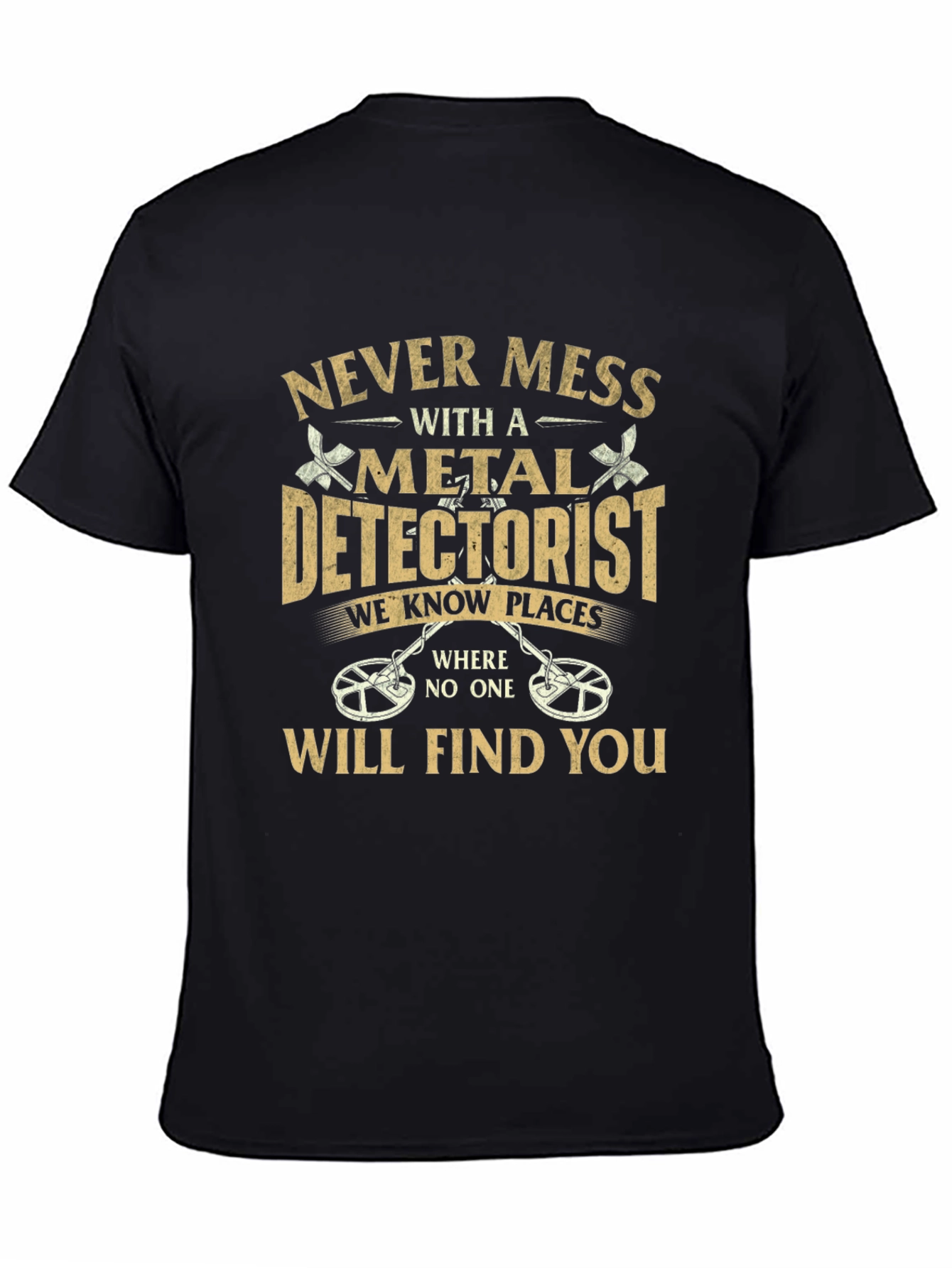 Metal Detectorist Graphic T-Shirt