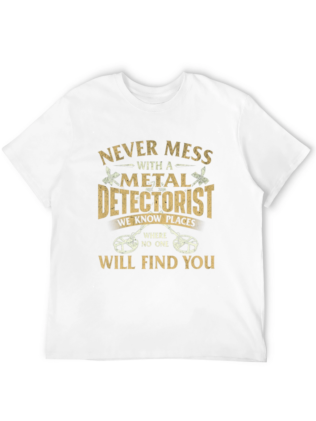Metal Detectorist Graphic T-Shirt