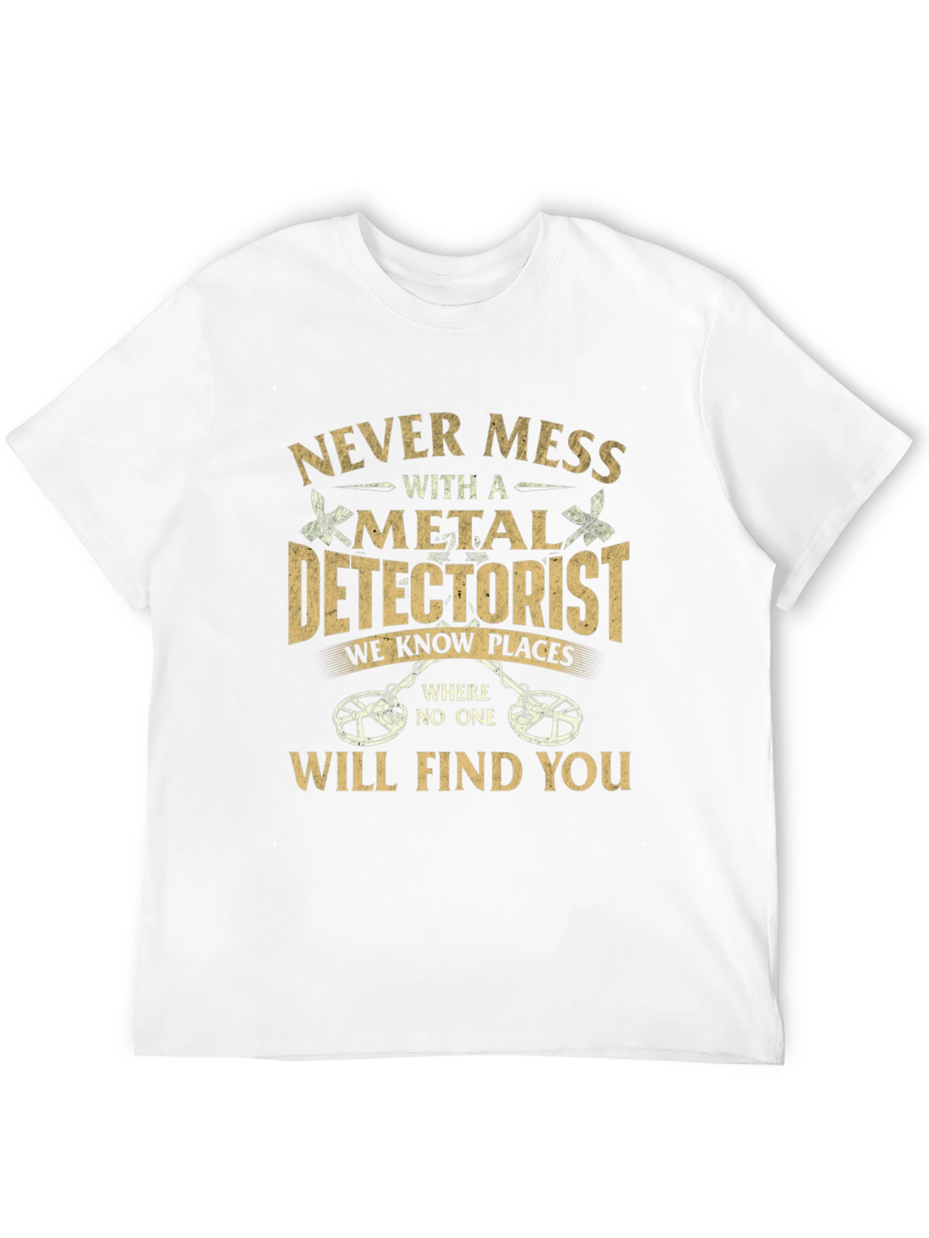 Metal Detectorist Graphic T-Shirt