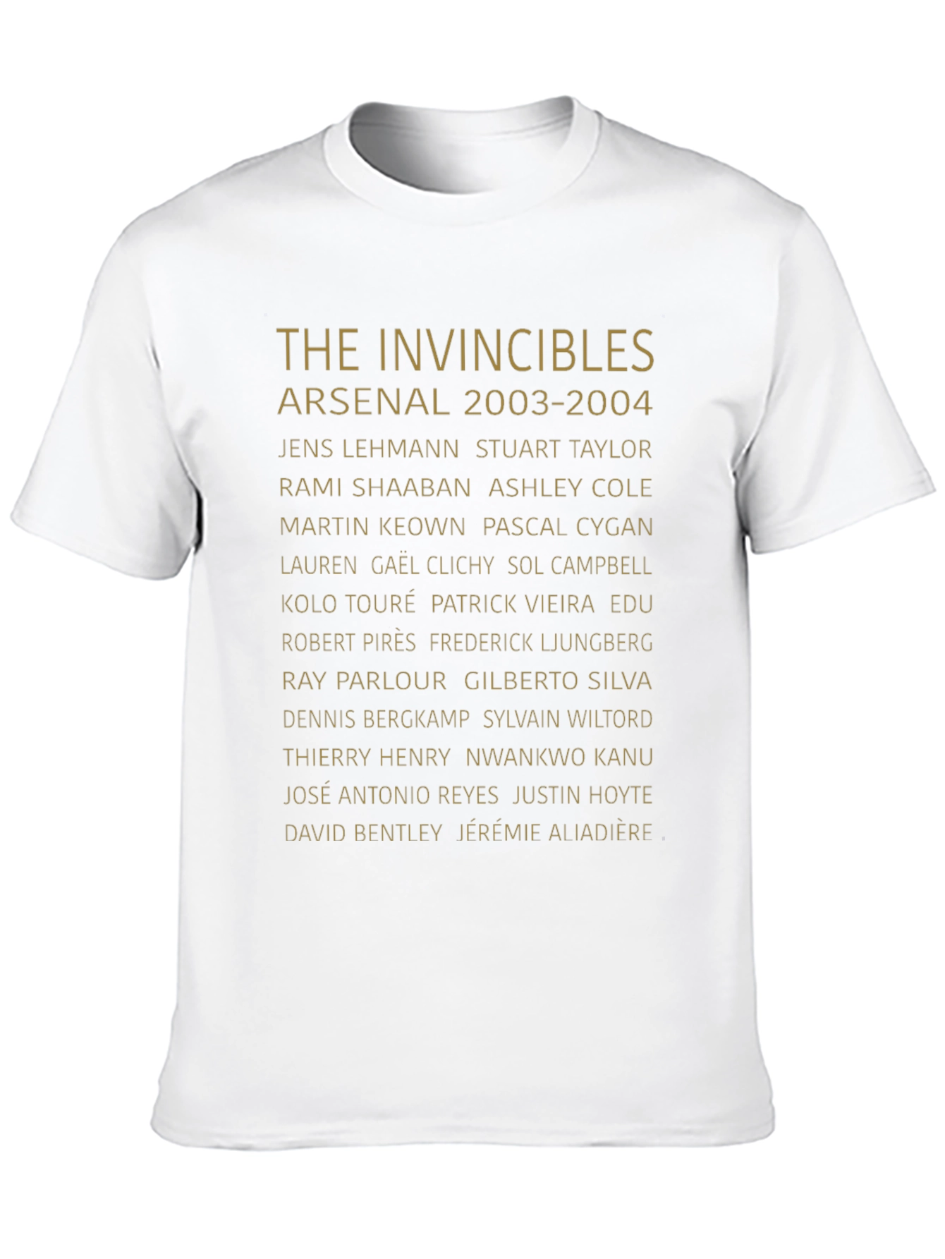 Arsenal Invincibles 2003-2004 T-Shirt