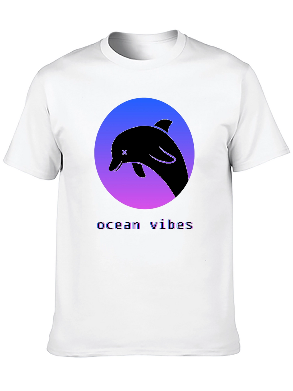 Ocean Vibes Dolphin Graphic Tee - Stylish Comfort