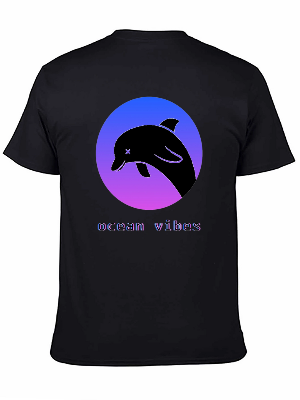 Ocean Vibes Dolphin Graphic Tee - Stylish Comfort