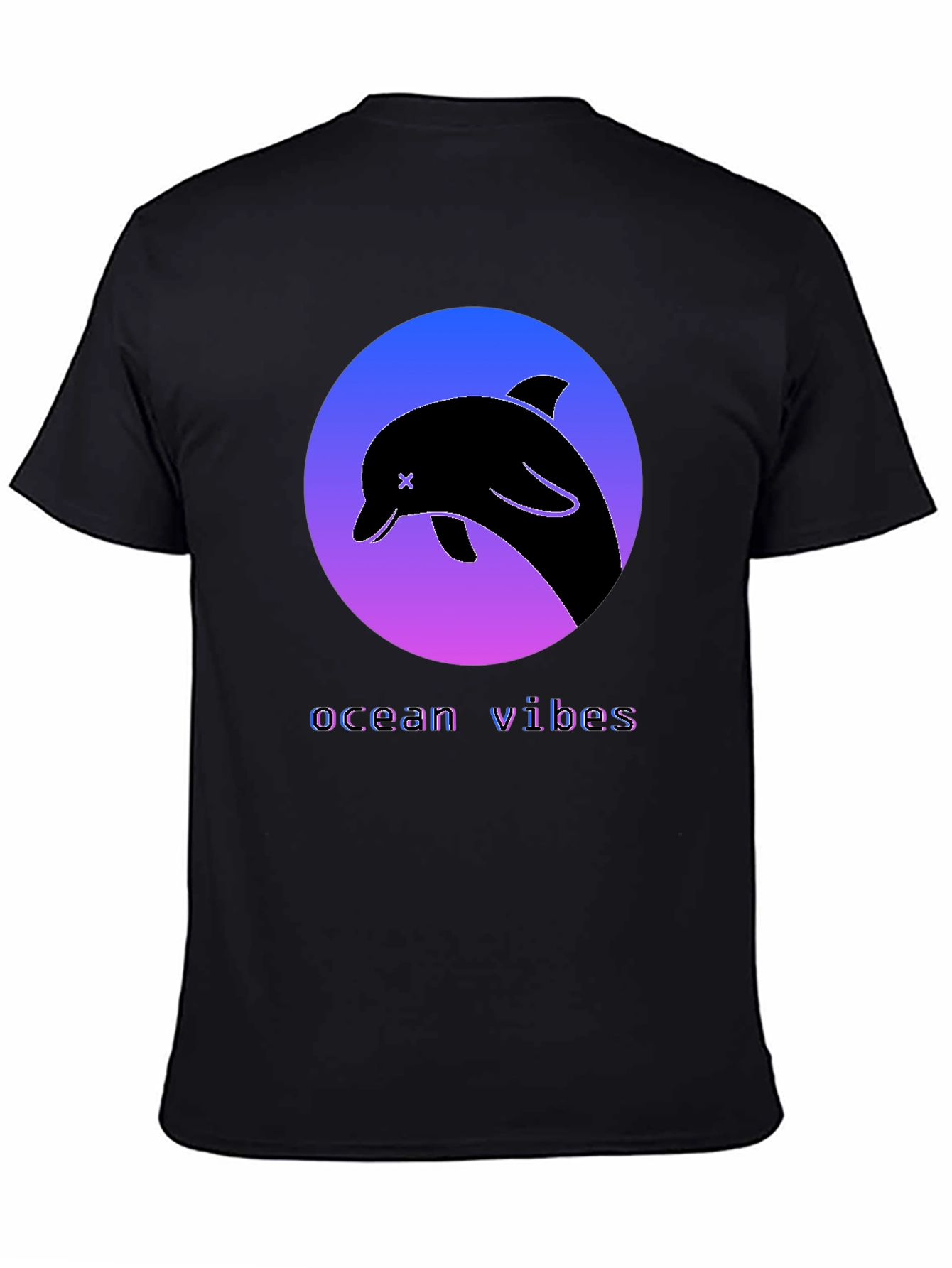 Ocean Vibes Dolphin Graphic Tee - Stylish Comfort