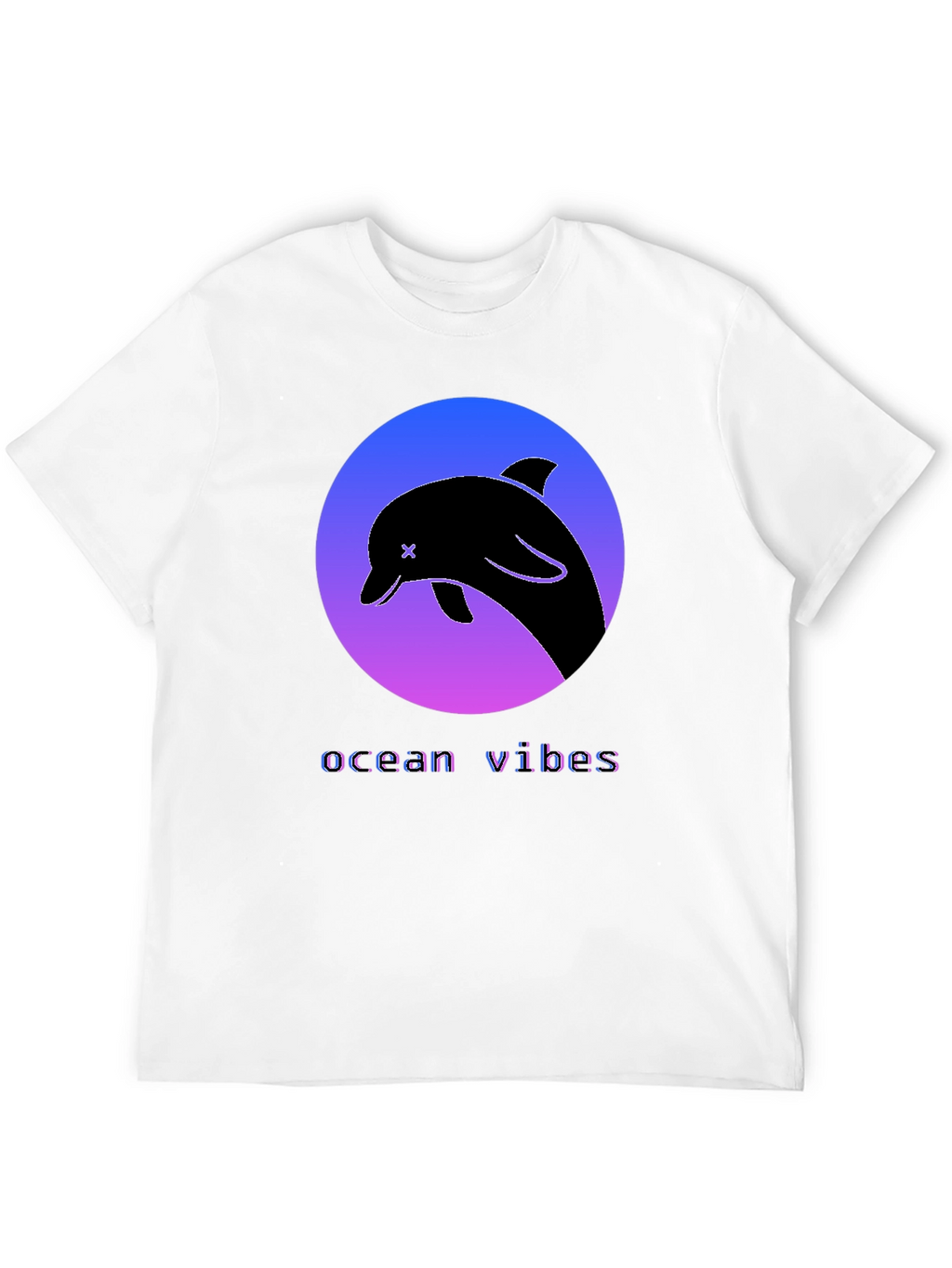 Ocean Vibes Dolphin Graphic Tee - Stylish Comfort
