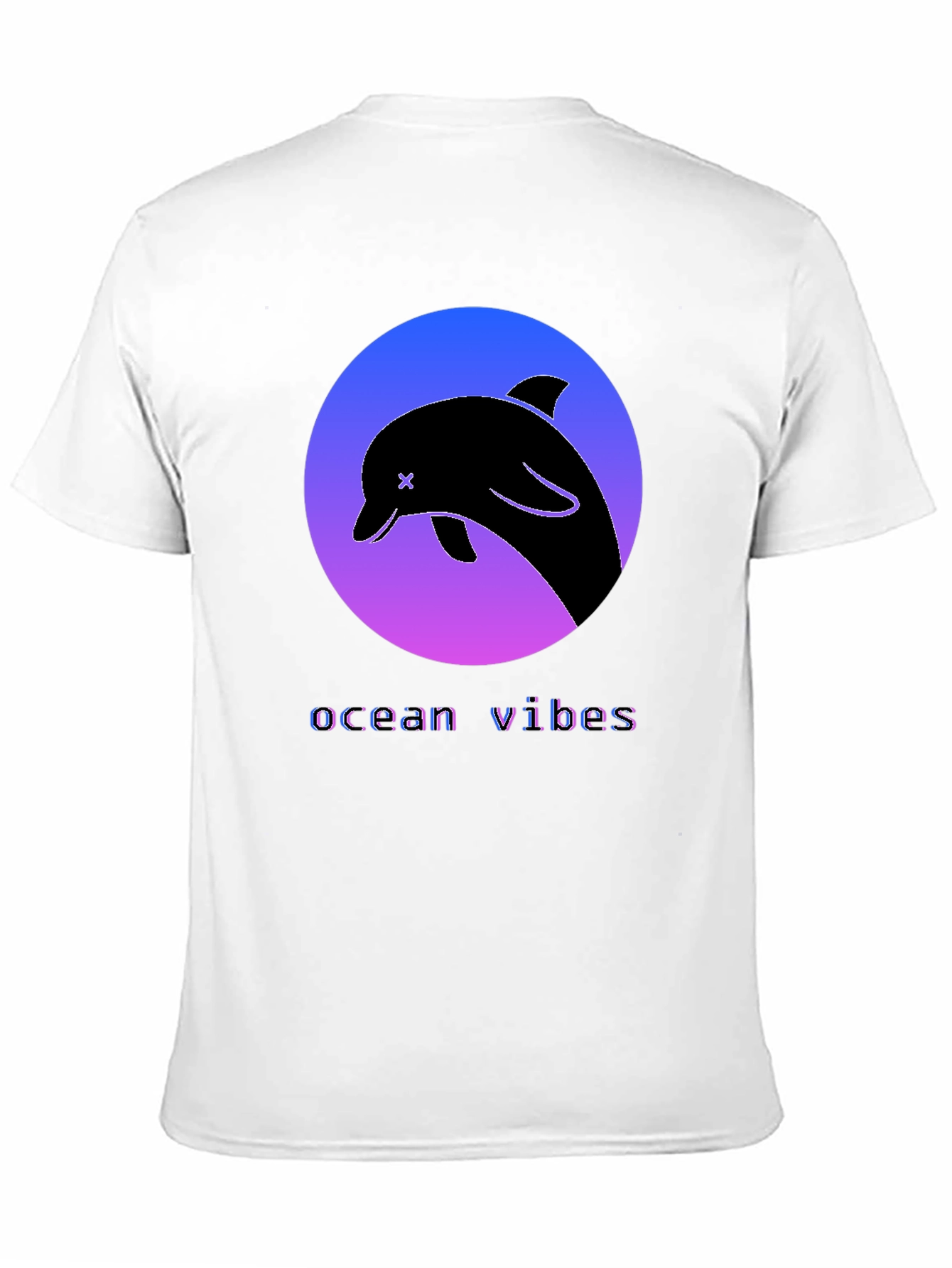 Ocean Vibes Dolphin Graphic Tee - Stylish Comfort