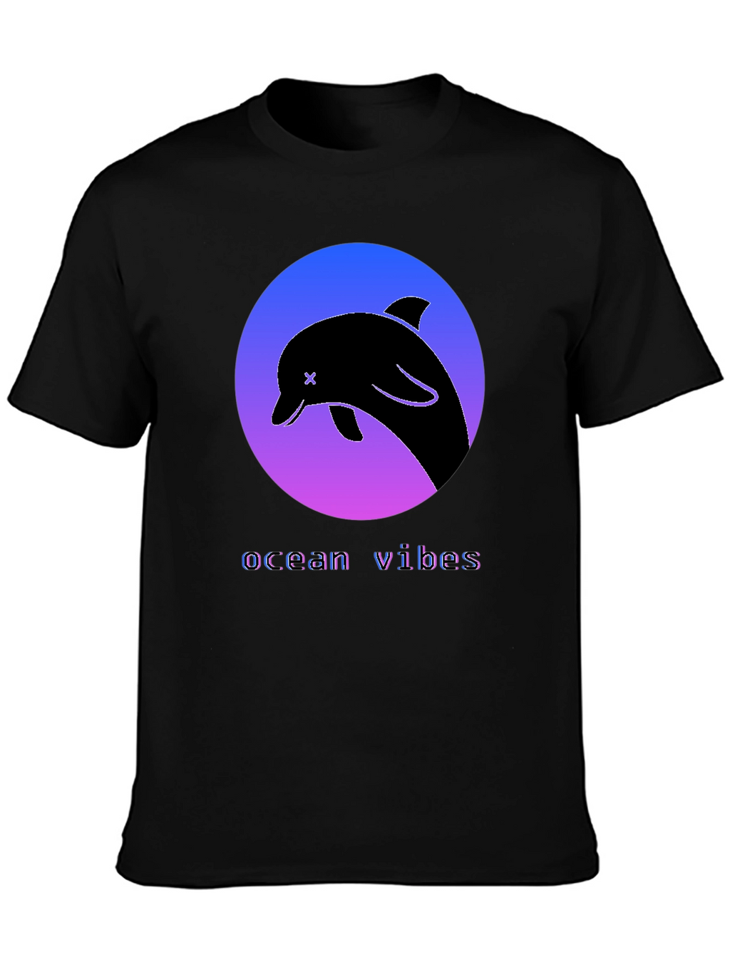 Ocean Vibes Dolphin Graphic Tee - Stylish Comfort
